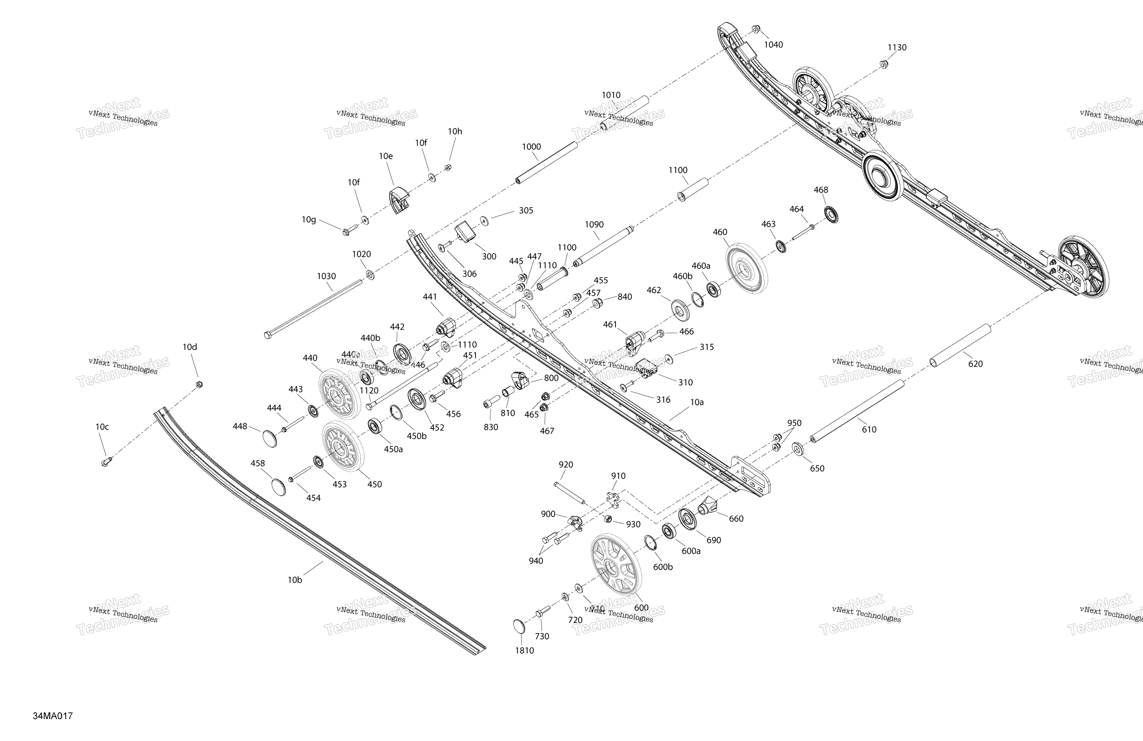 Подвеска - Rear - Lower Section