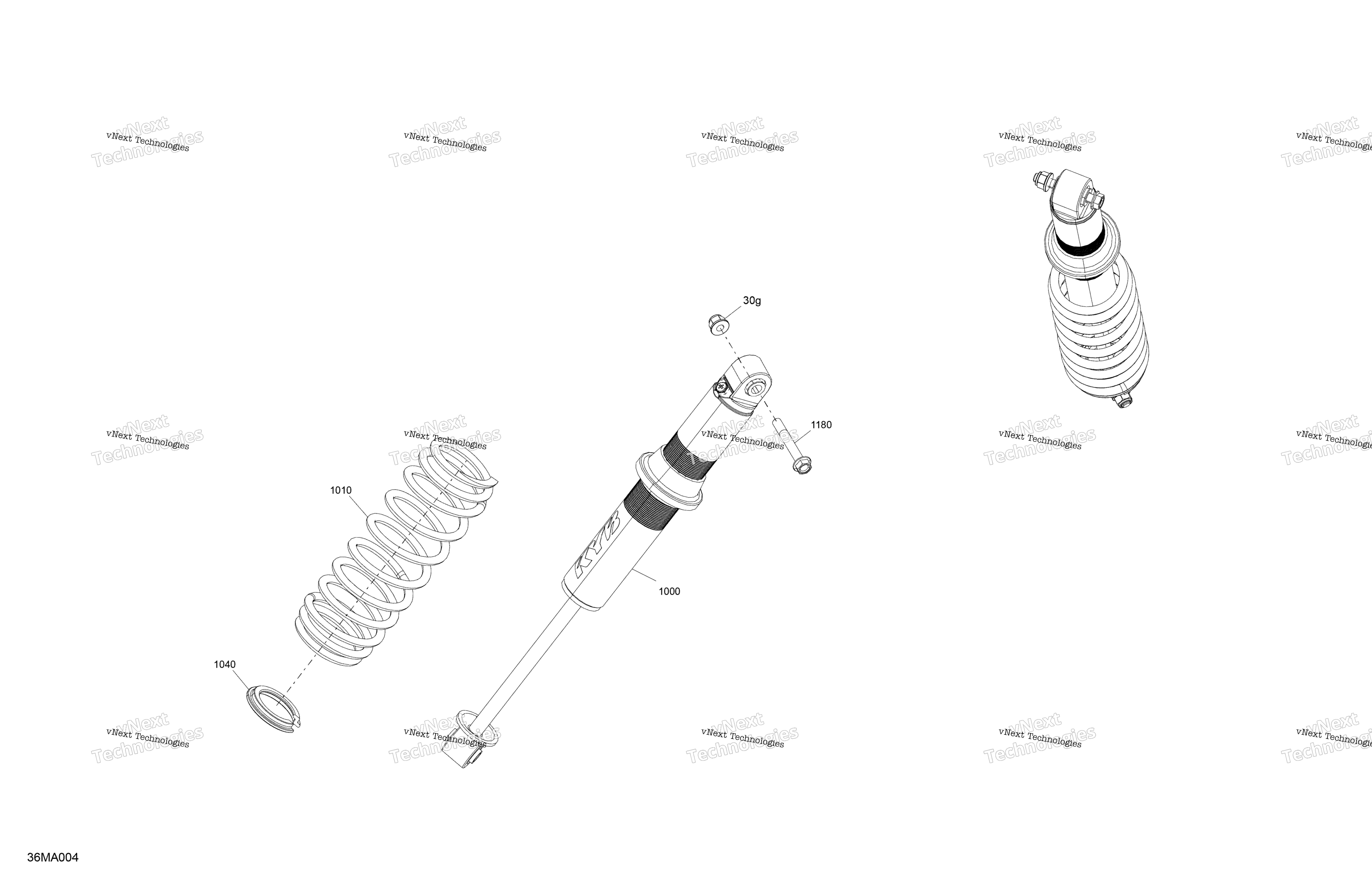 Подвеска - Front Shocks - X
