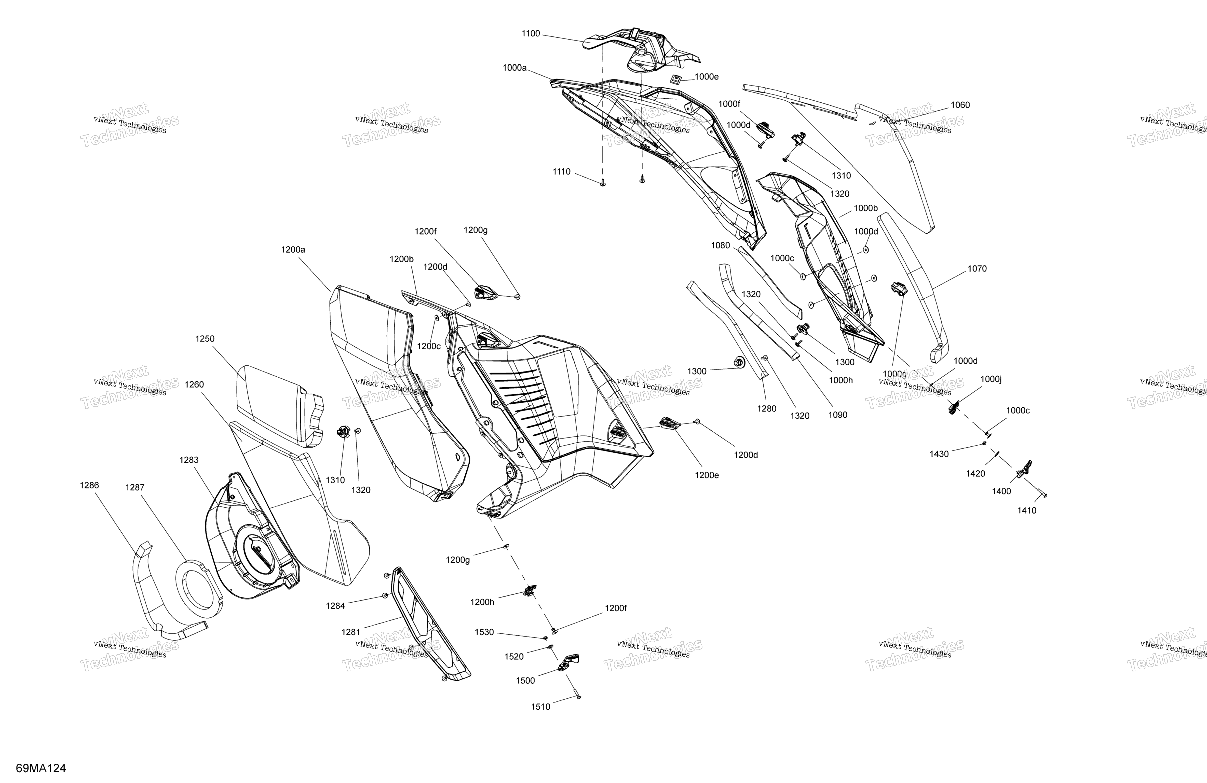 кузов Side Panels X
