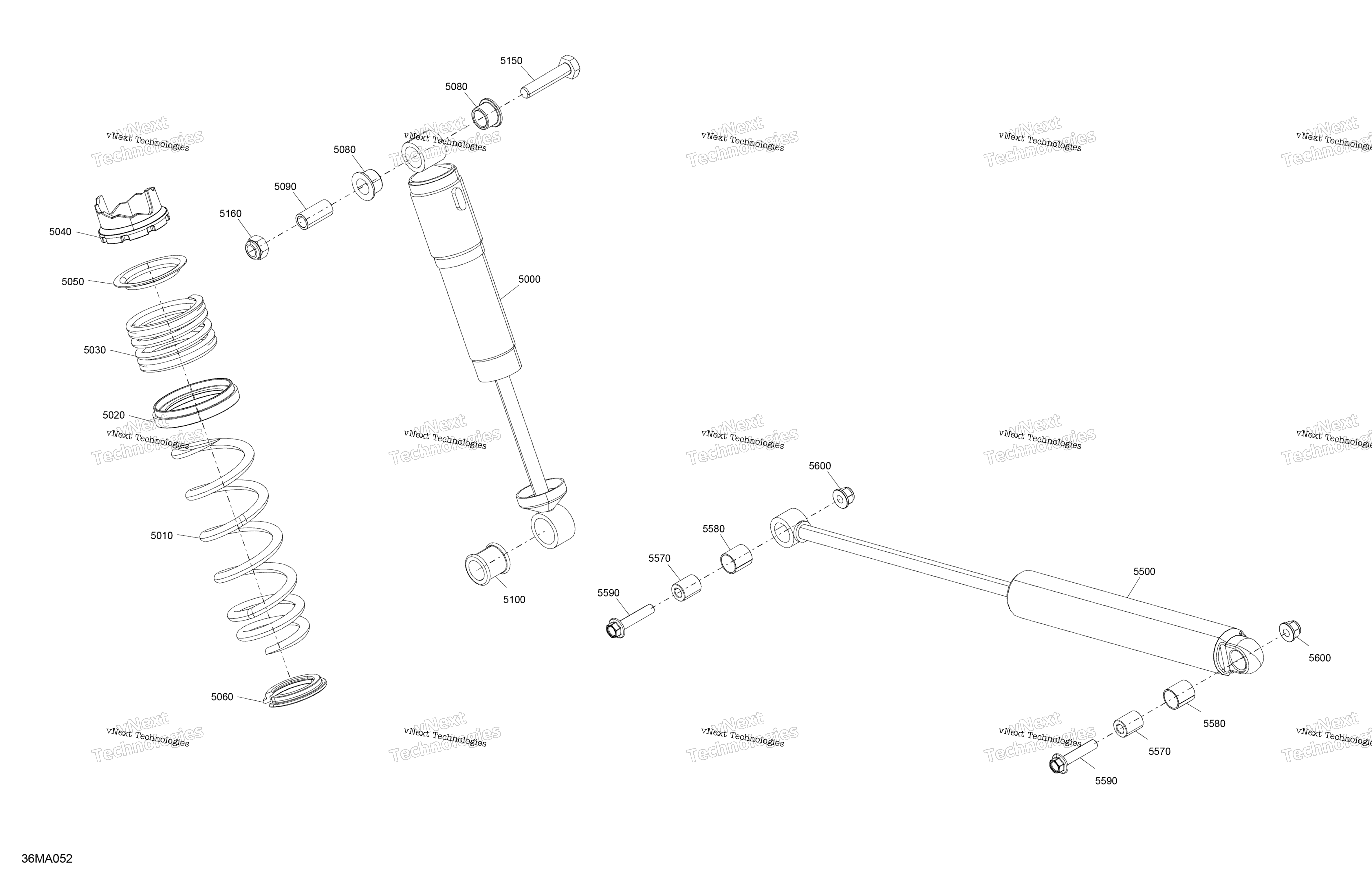 Подвеска - Rear Shocks - Adrenaline