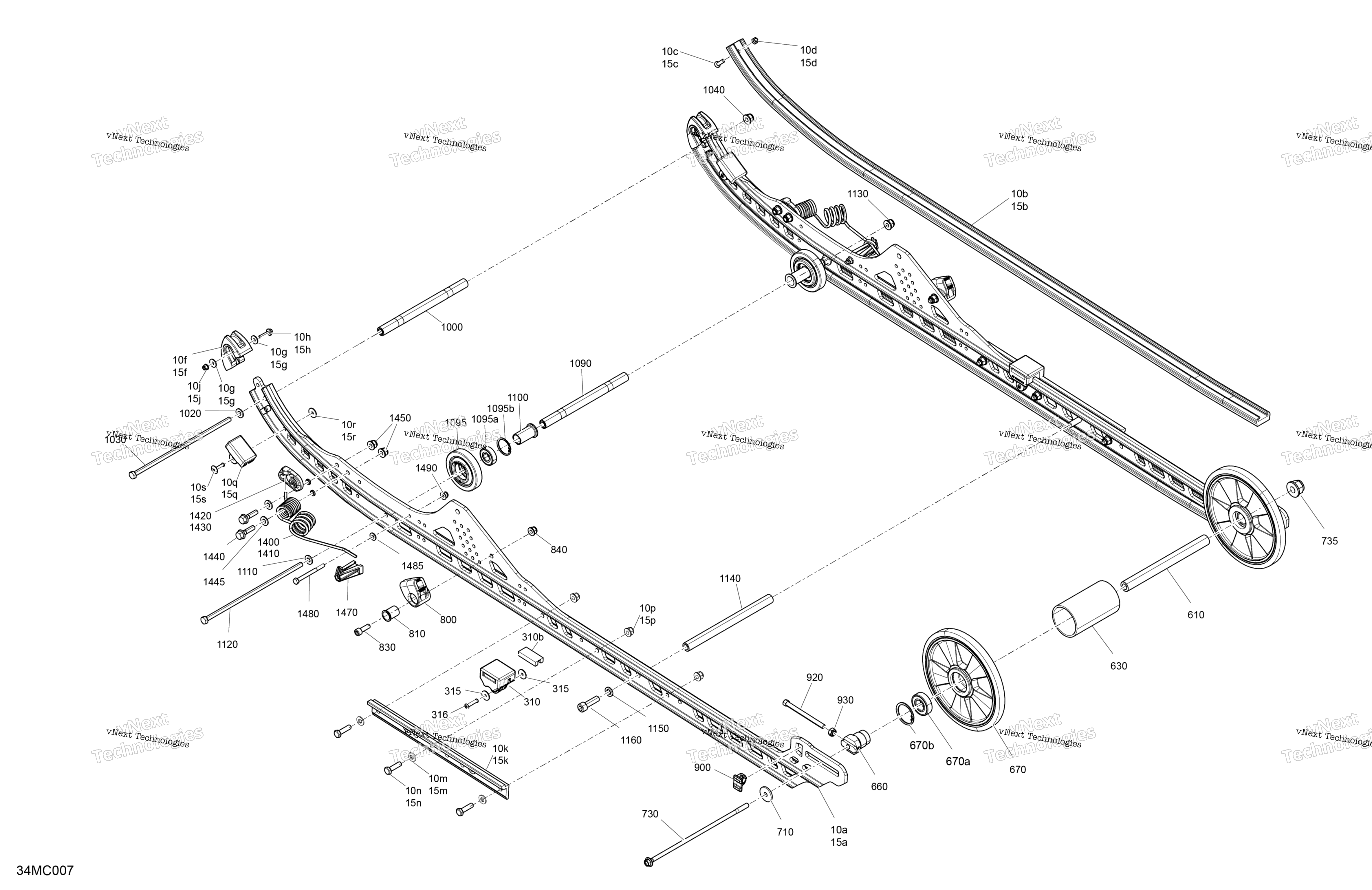 Подвеска - Rear - Lower Section