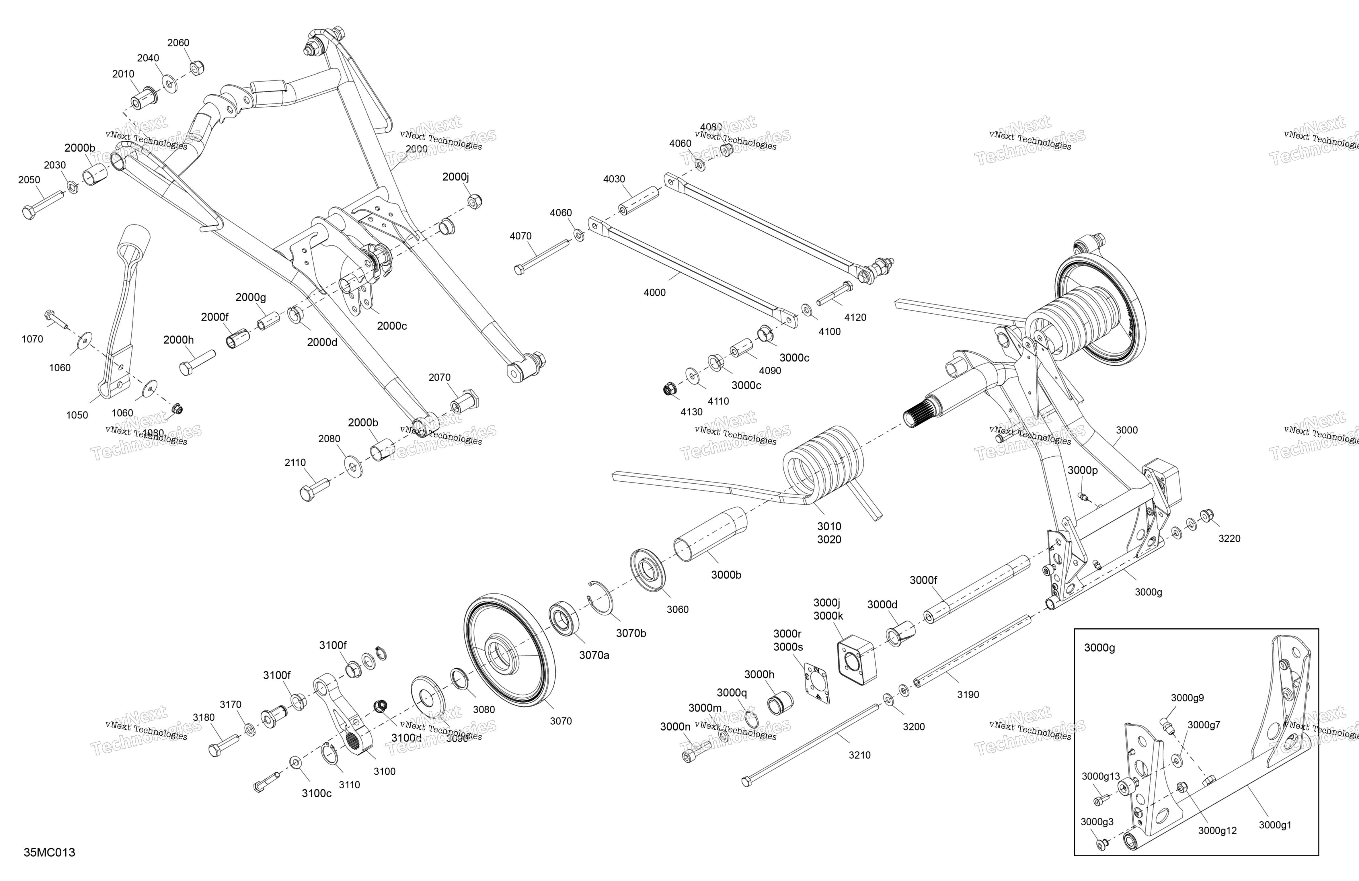 Подвеска - Rear - Upper Section