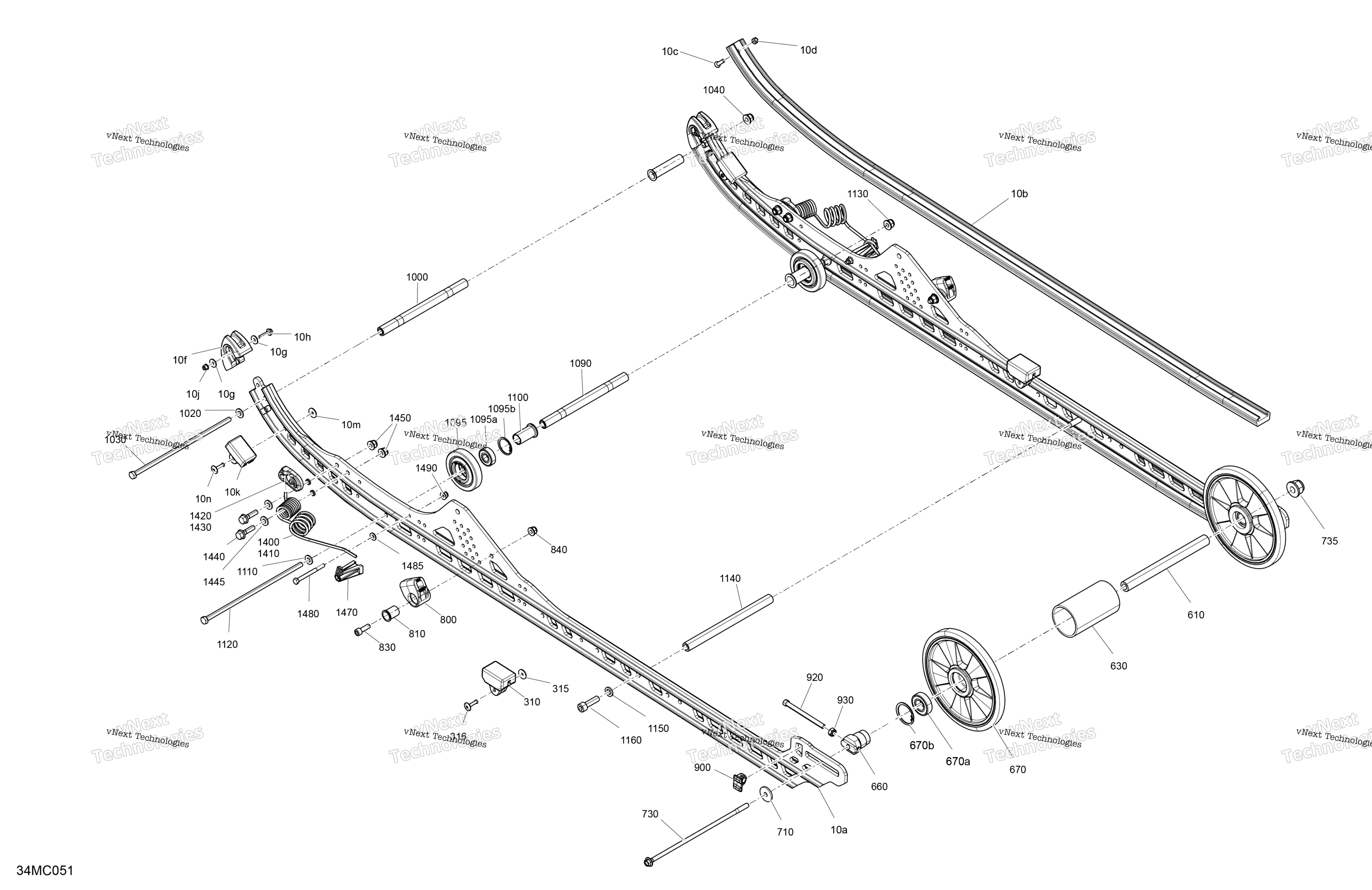 Подвеска - Rear - Lower Section