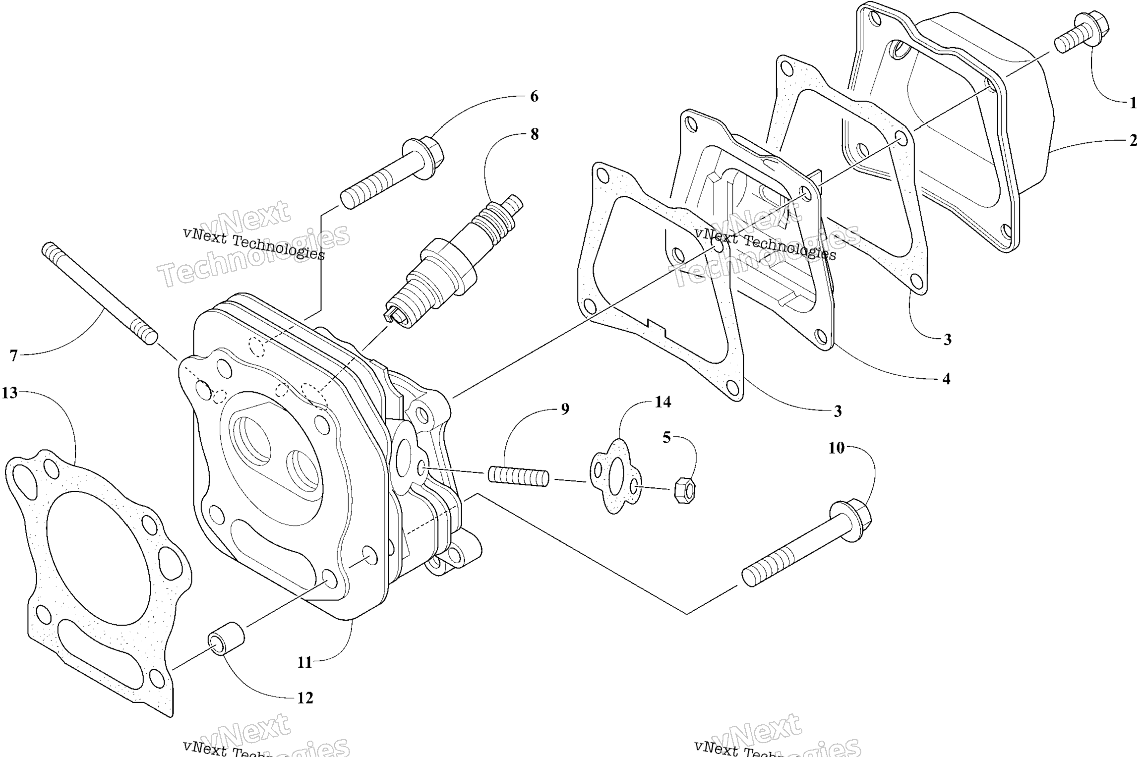 Двигатель - Cylinder Head