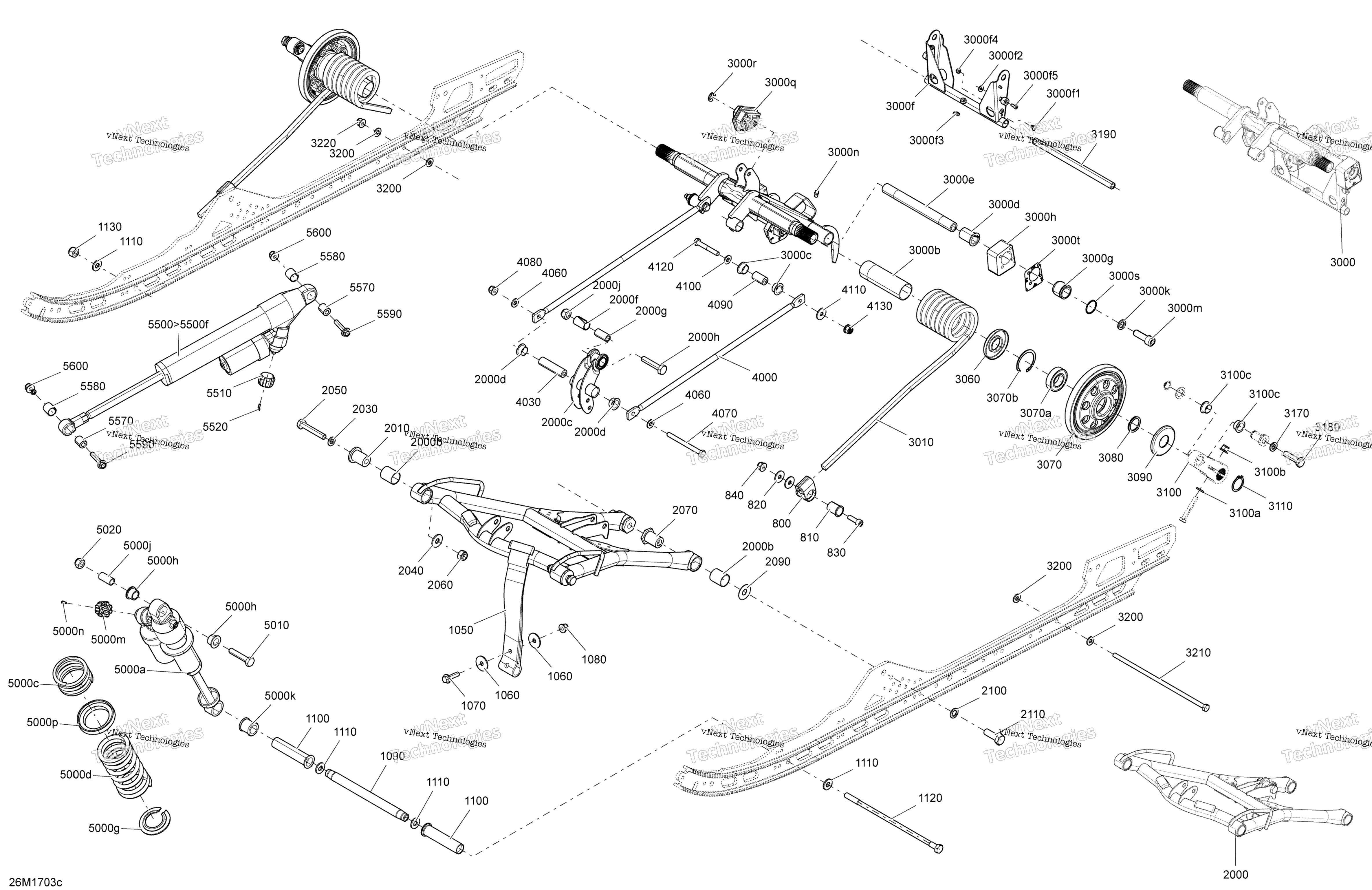 Задняя часть Suspension - Rmotion - Package Xrs - Superior