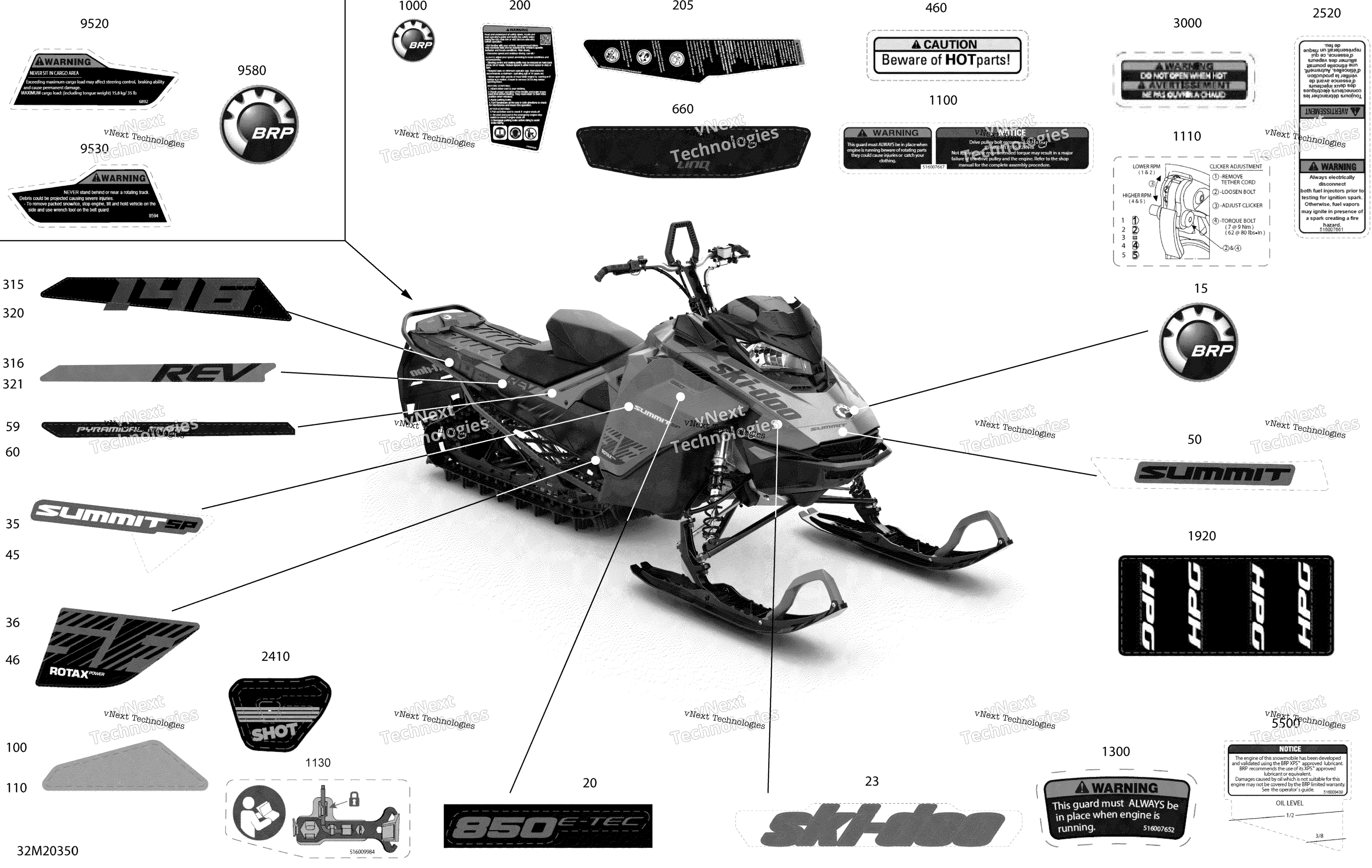 кузов наклейки Sp 146