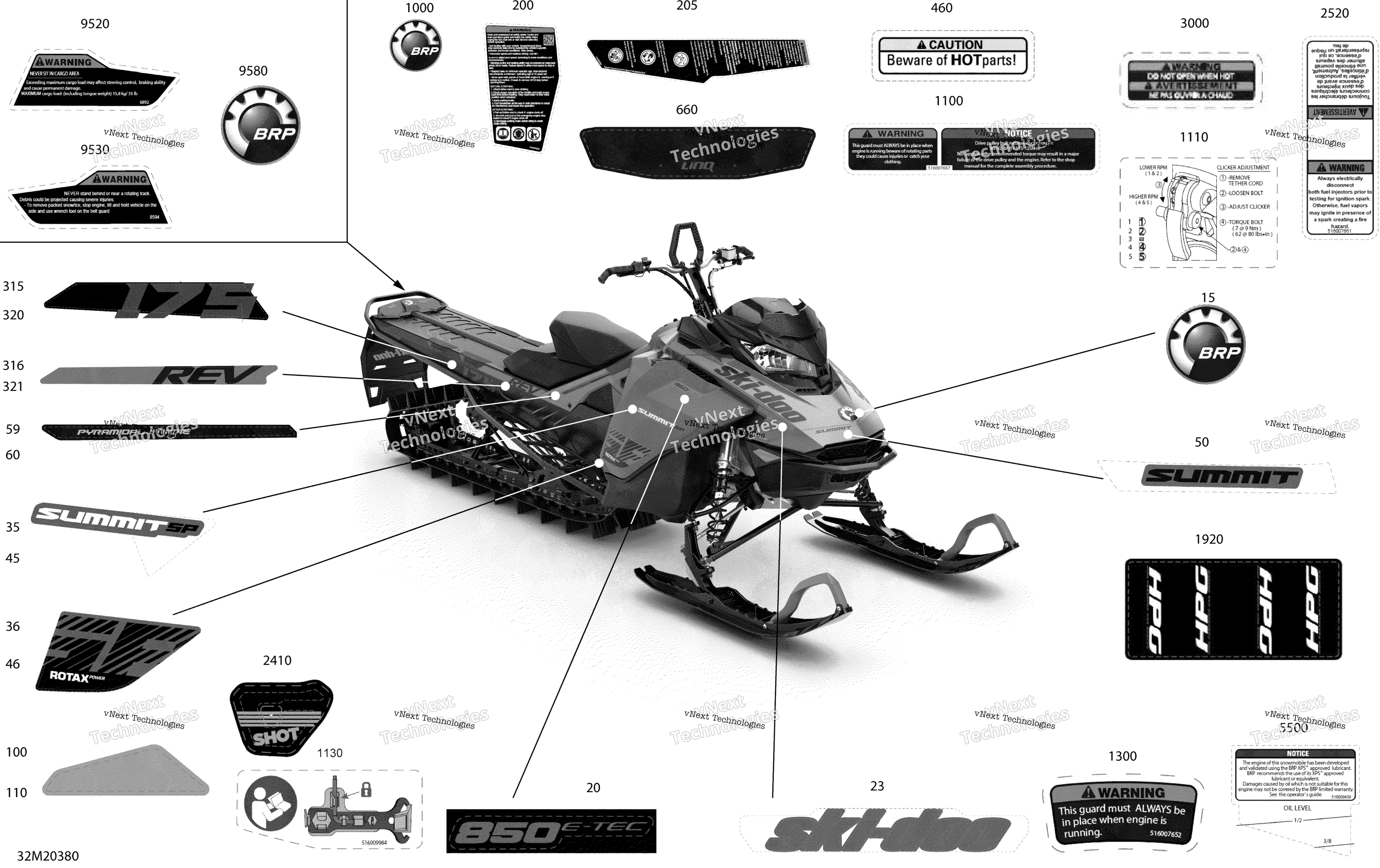 кузов наклейки Sp 175