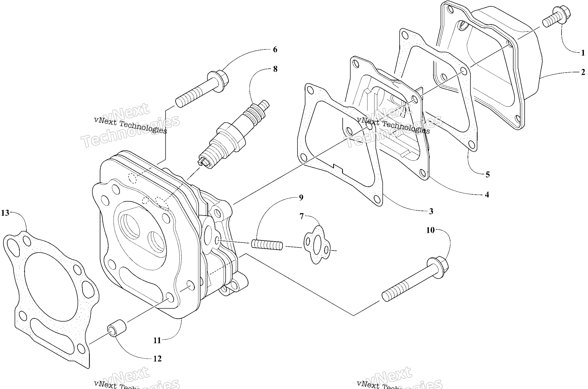 Двигатель - Cylinder Head