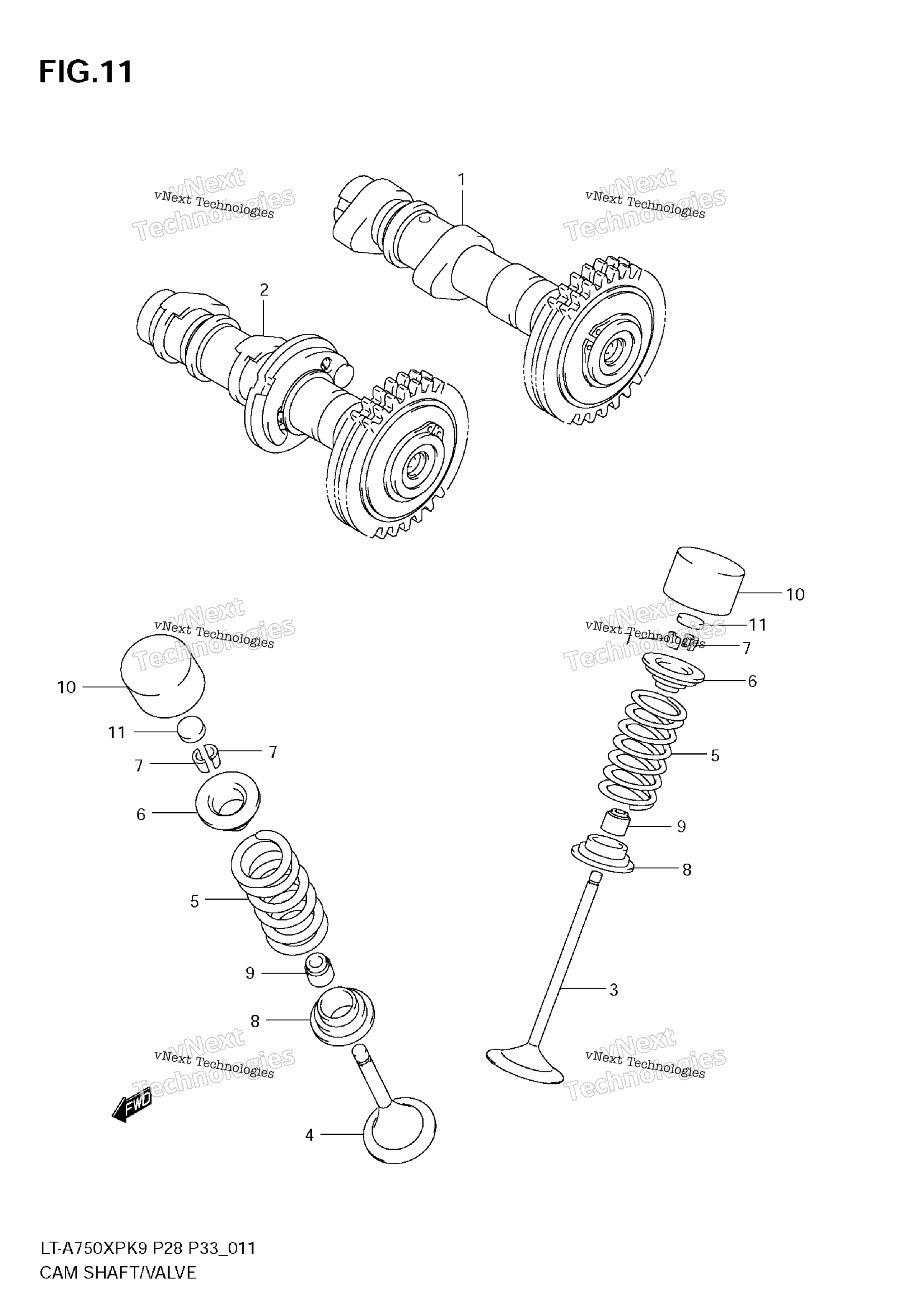 Camshaft клапан