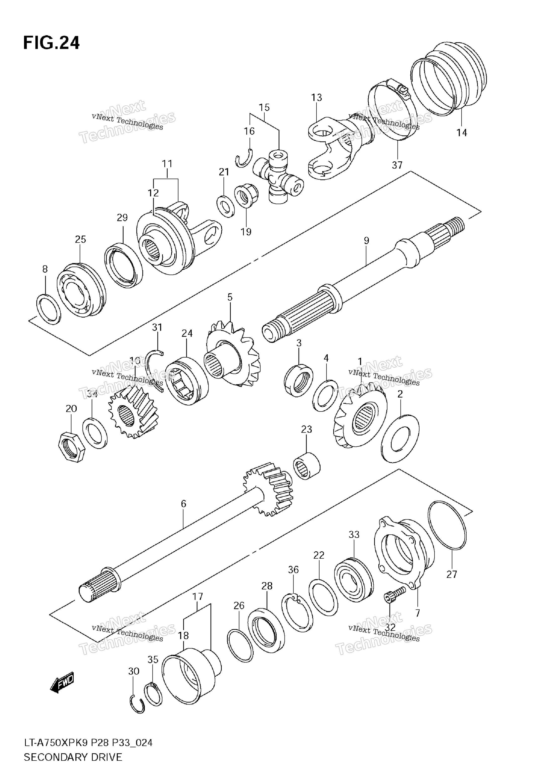 Secondary привод