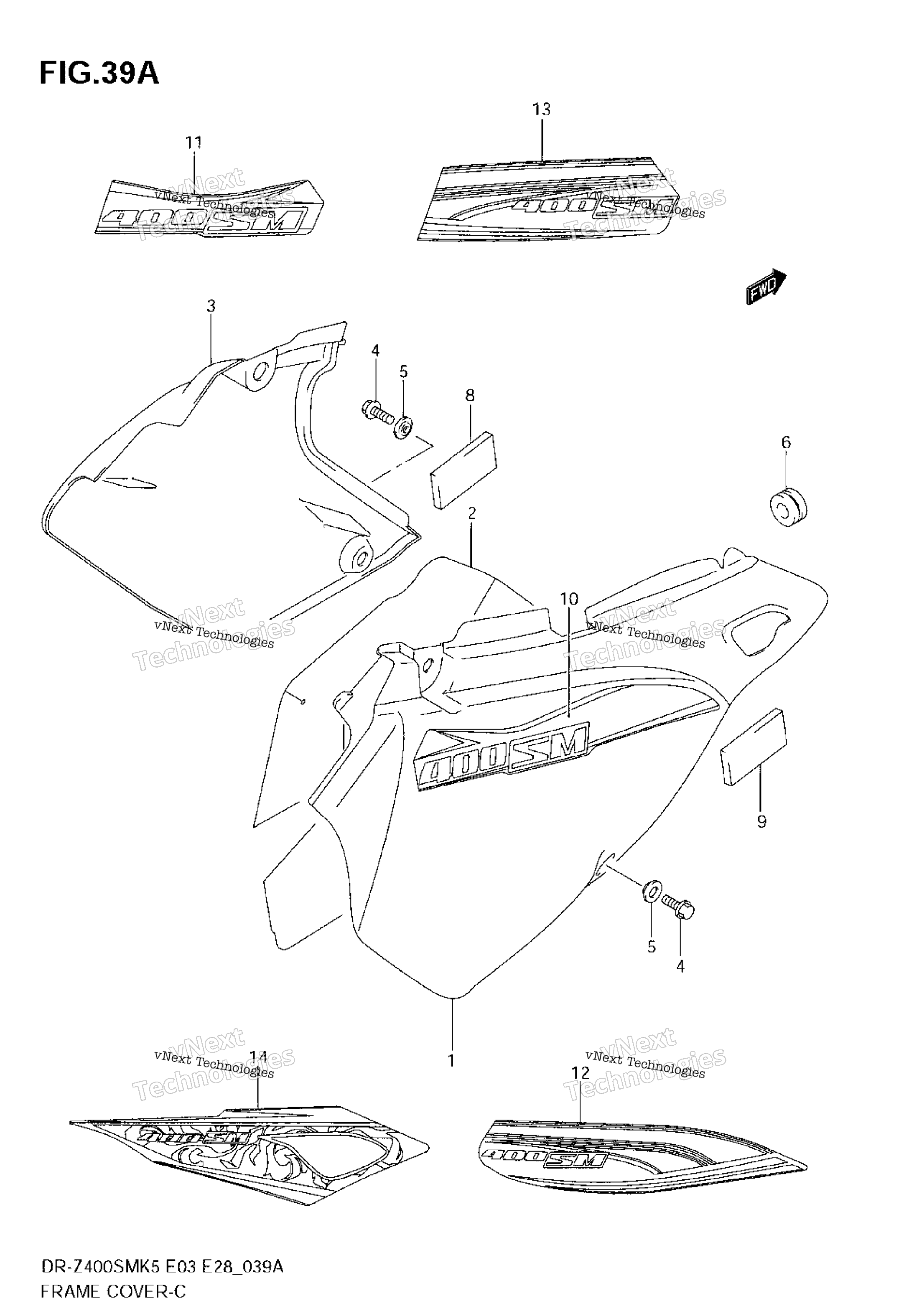 Крышка рамы (Model K7/K8)