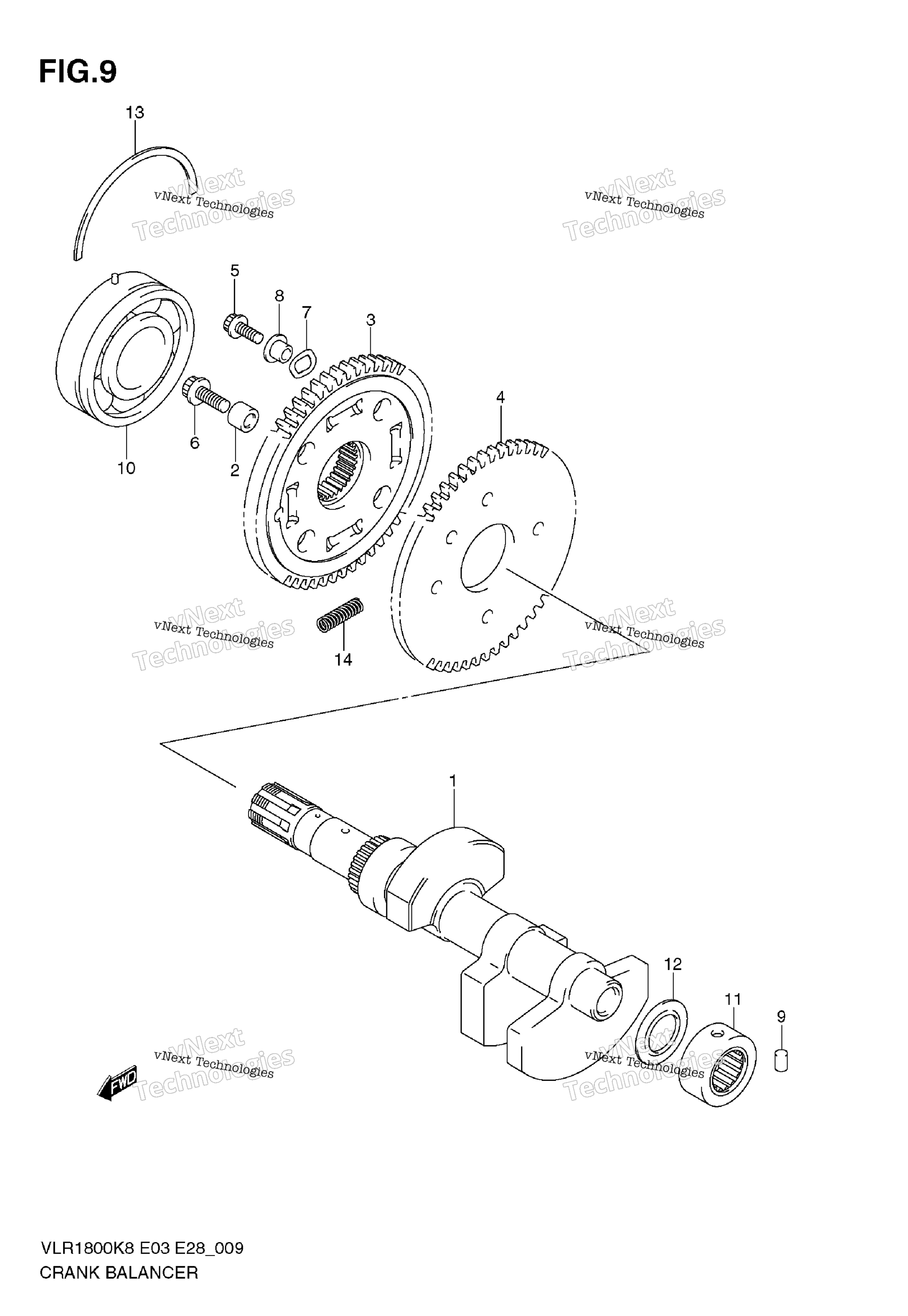 Crank балансир