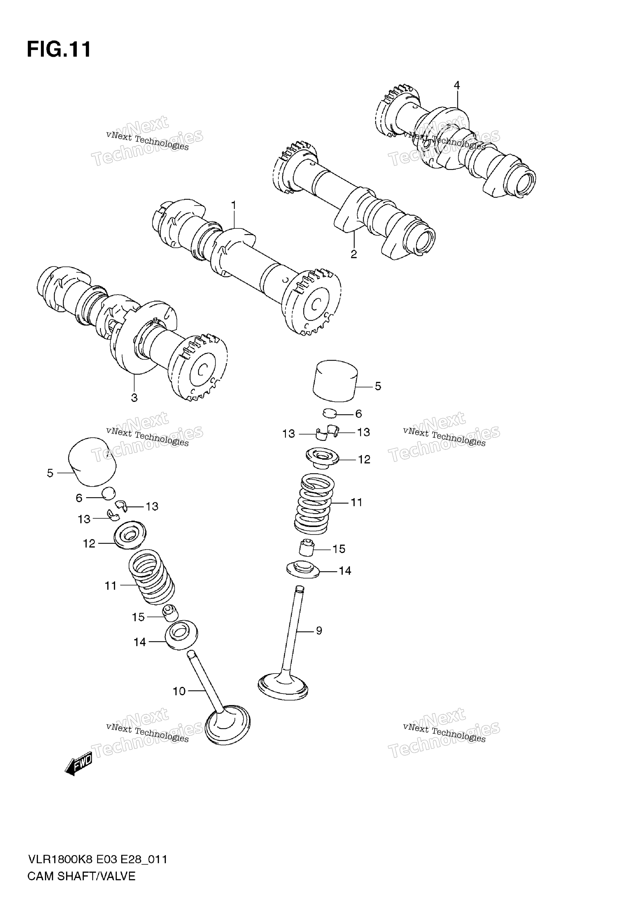 Camshaft клапан
