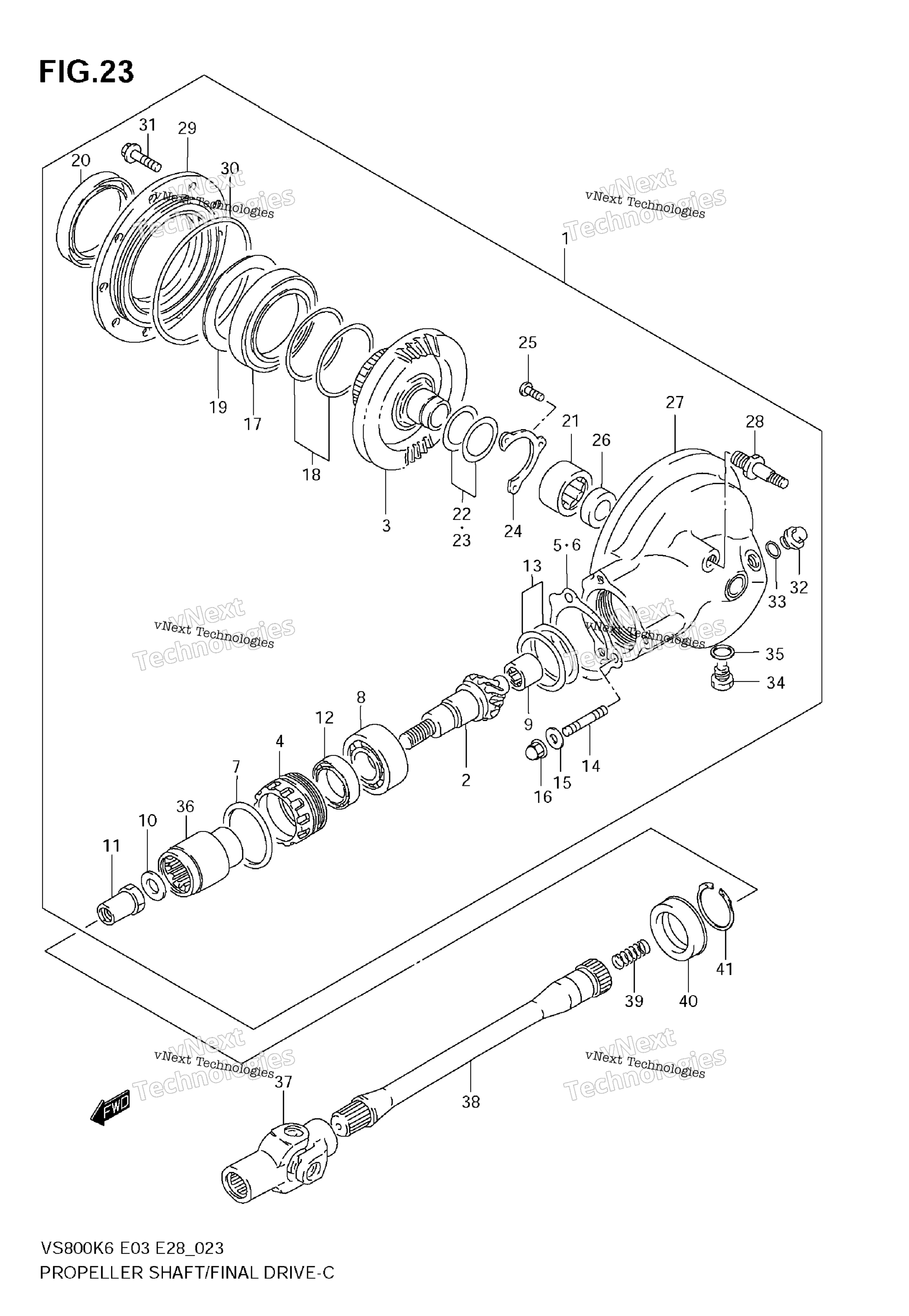 Propeller Shaft Final привод передача