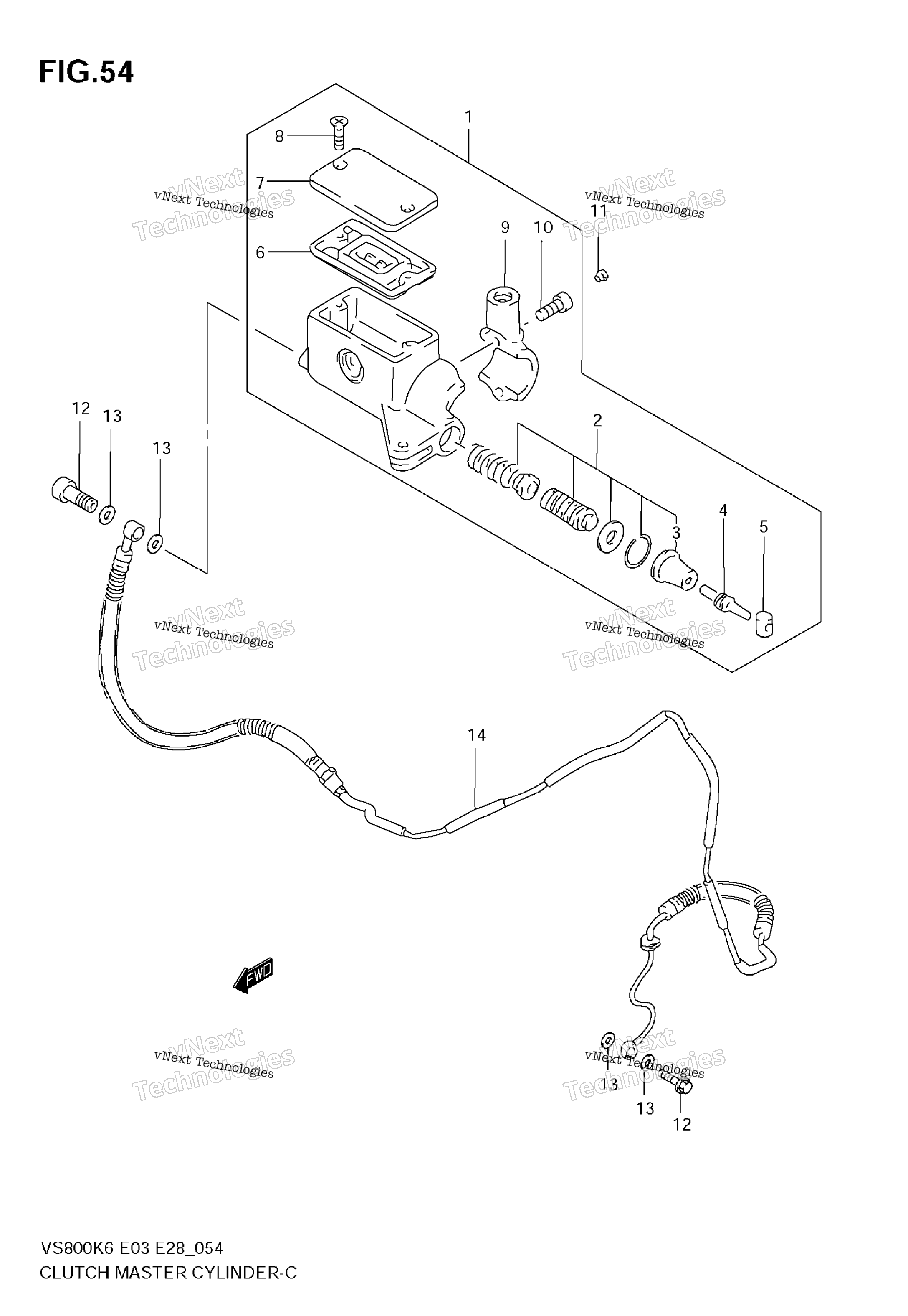Сцепление MASTER CYLINDER