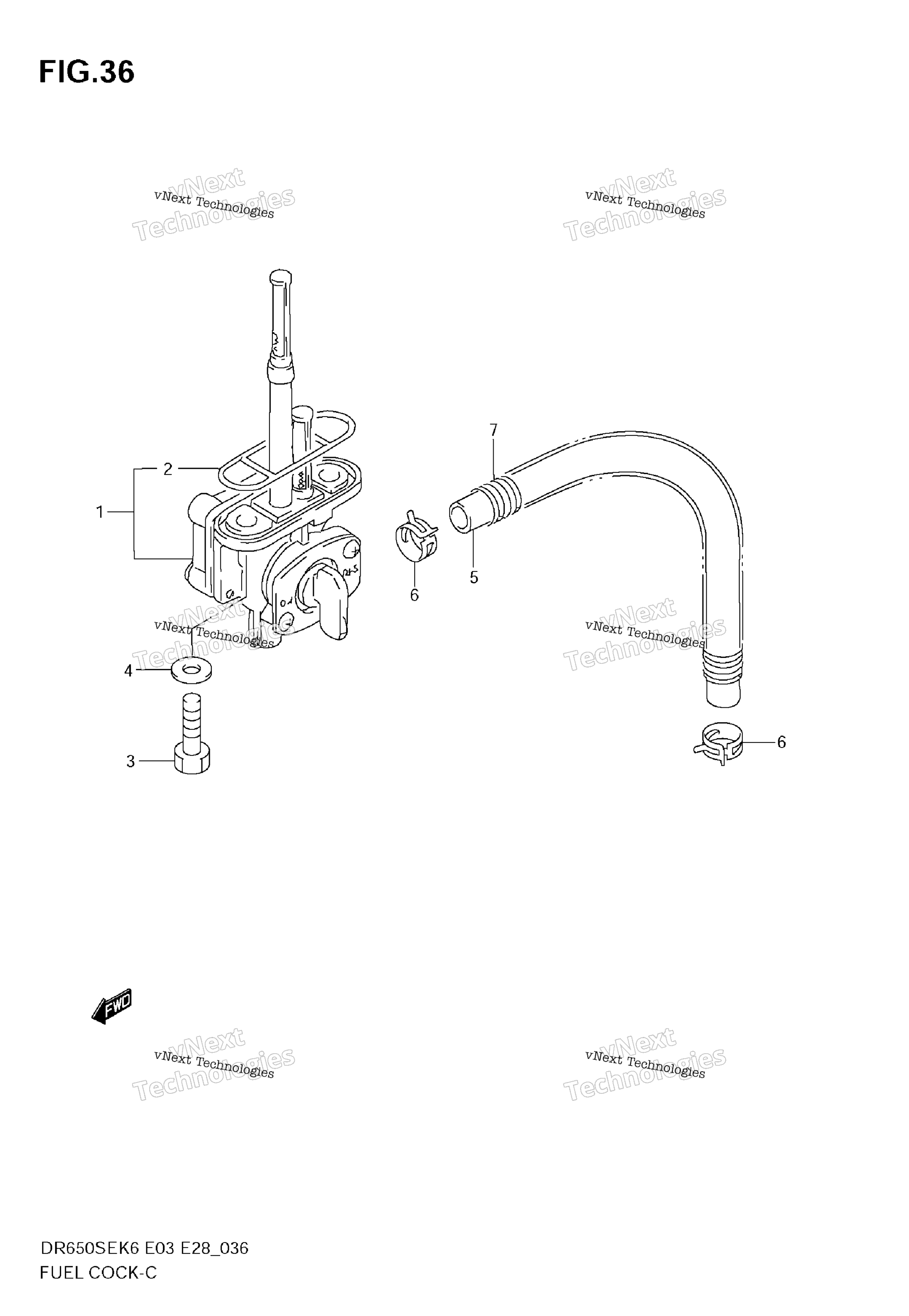 Топливный кран