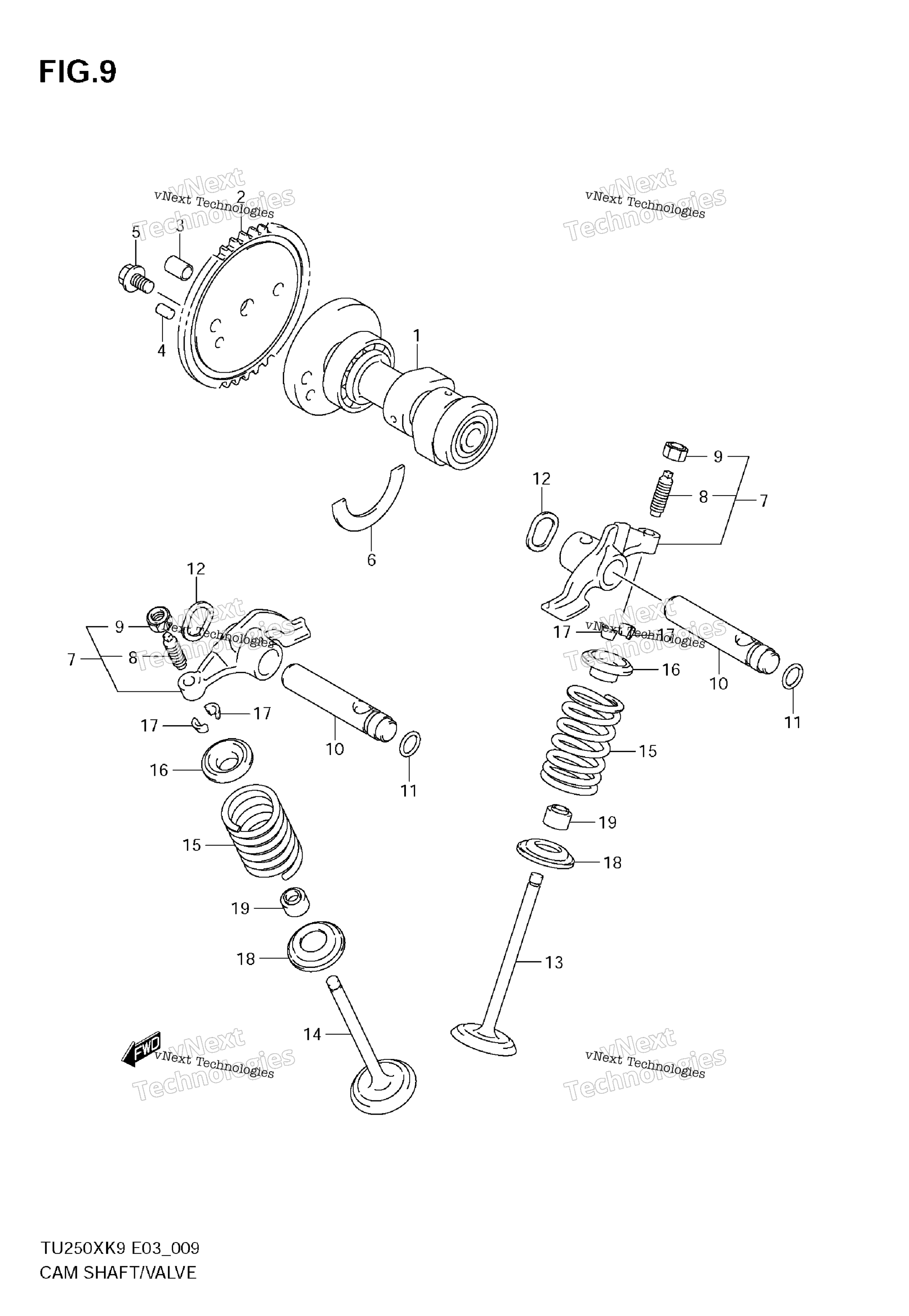 Camshaft клапан