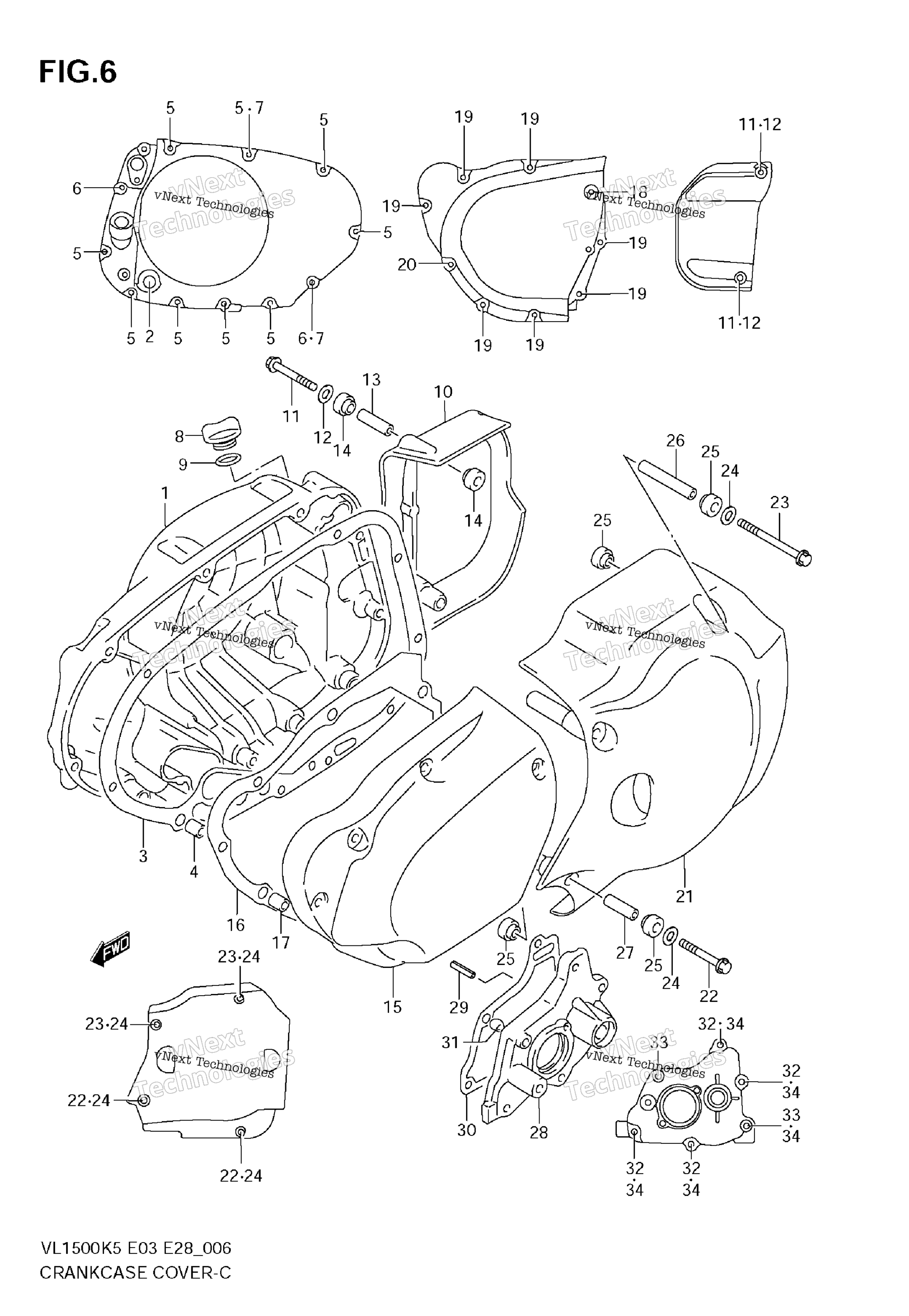 Крышка картера