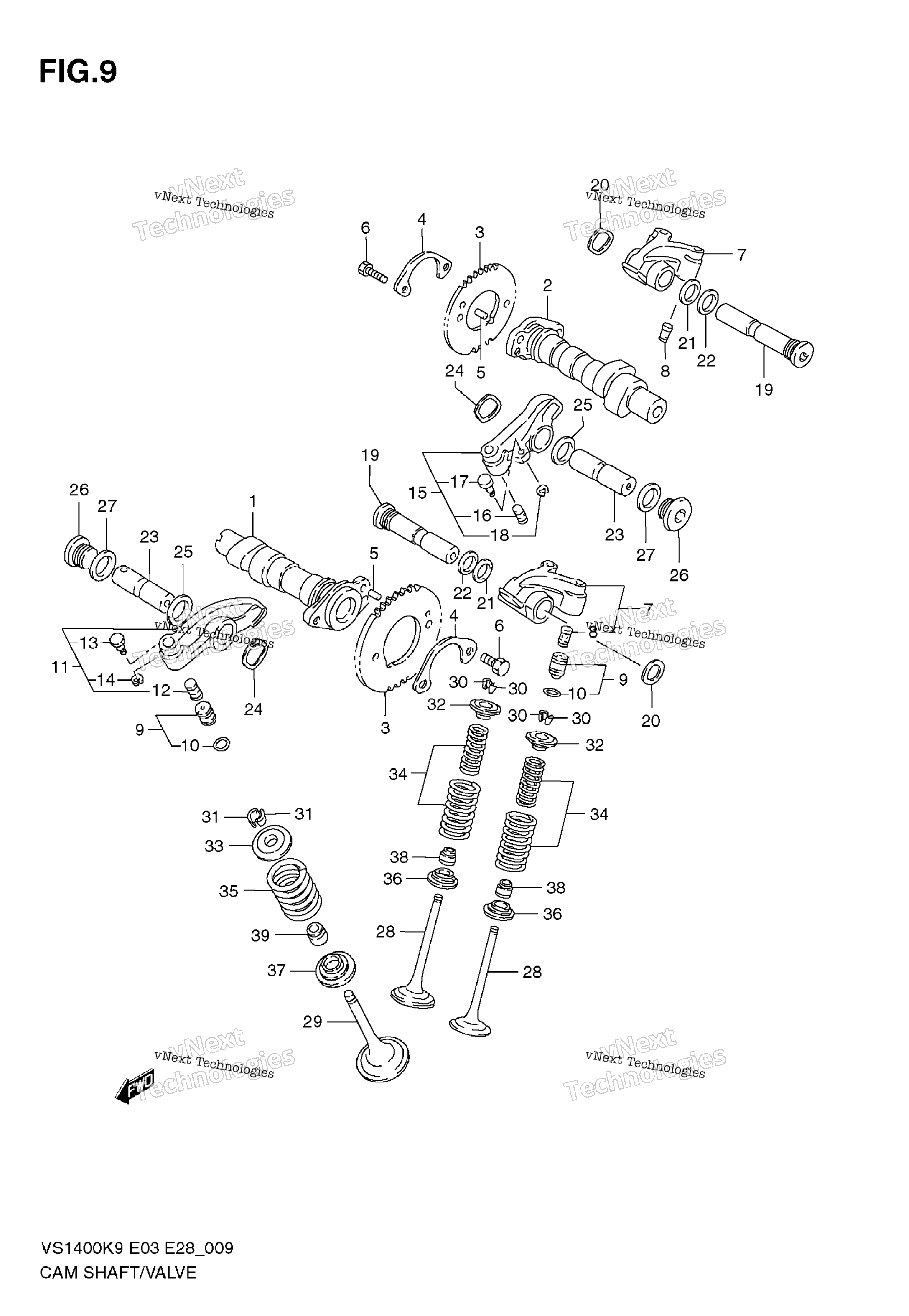 Camshaft клапан