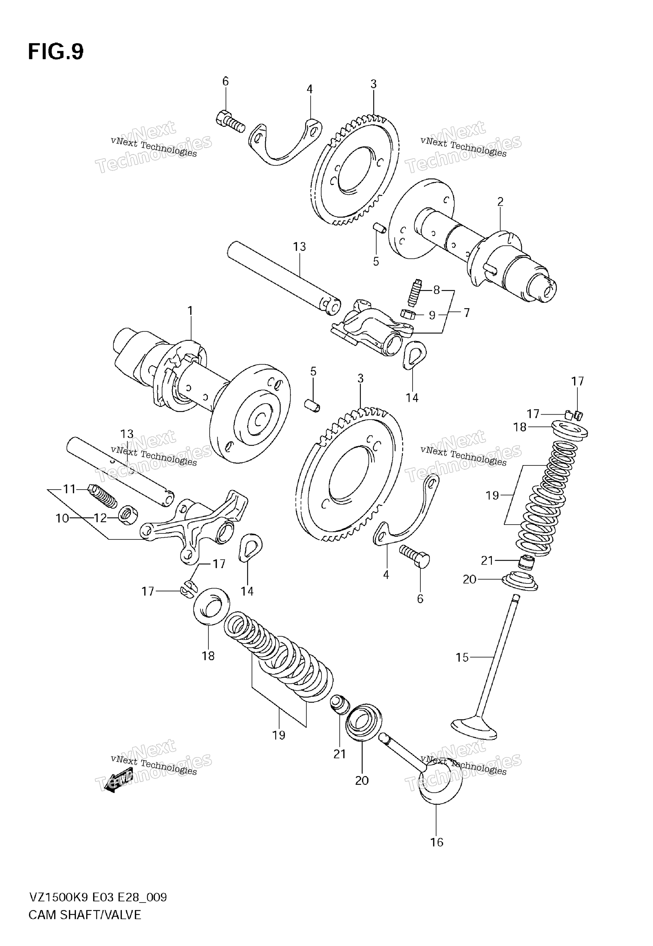 Camshaft клапан