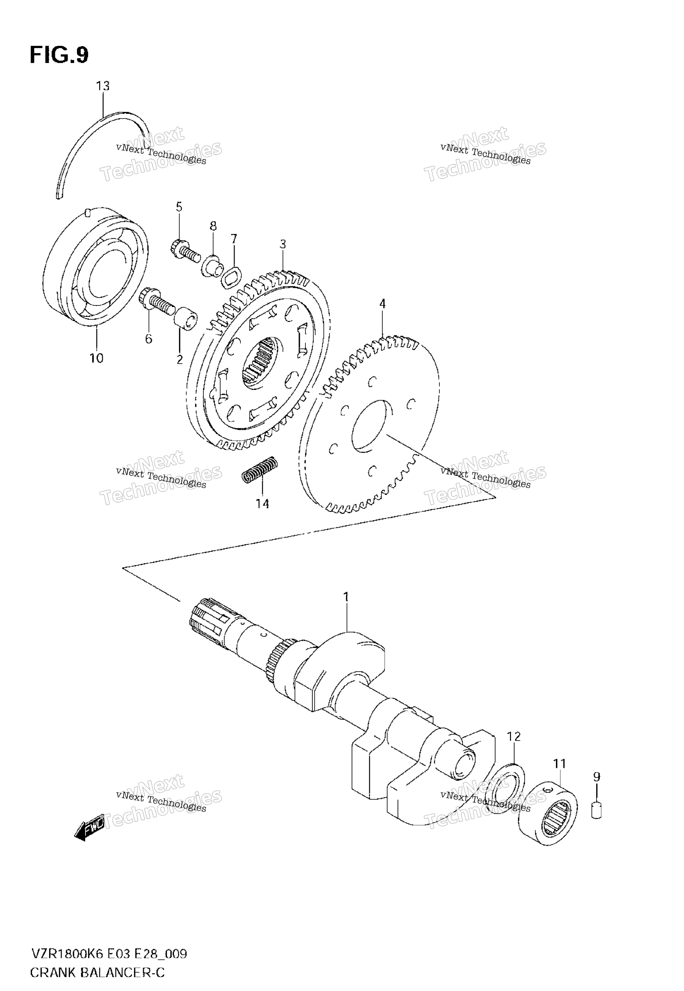 Crank балансир