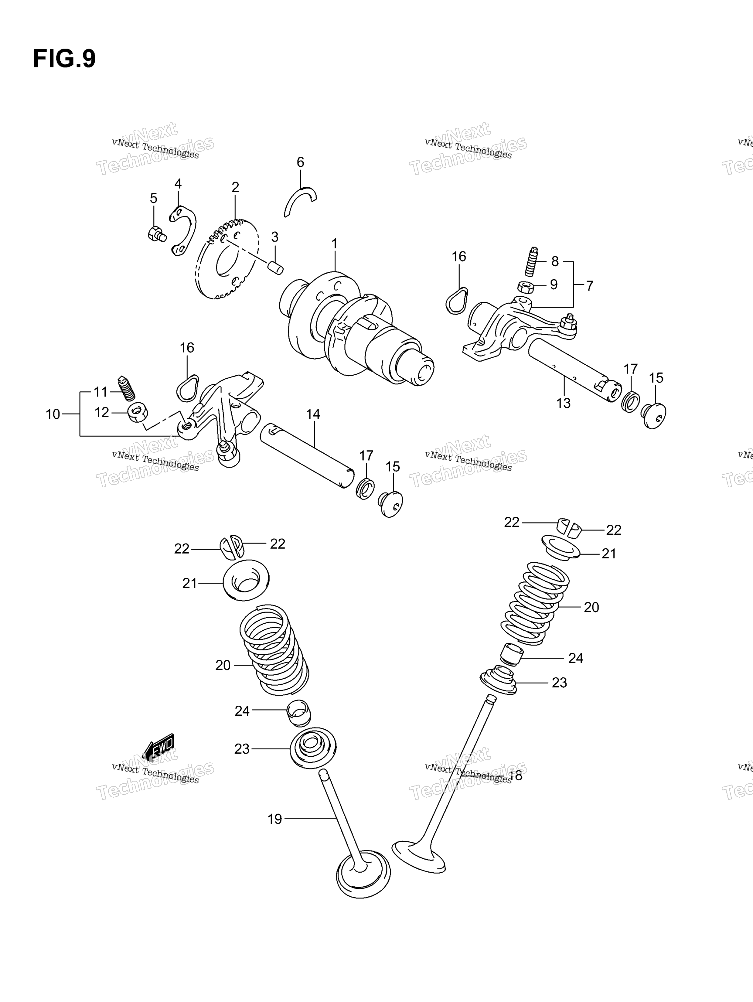 Camshaft клапан