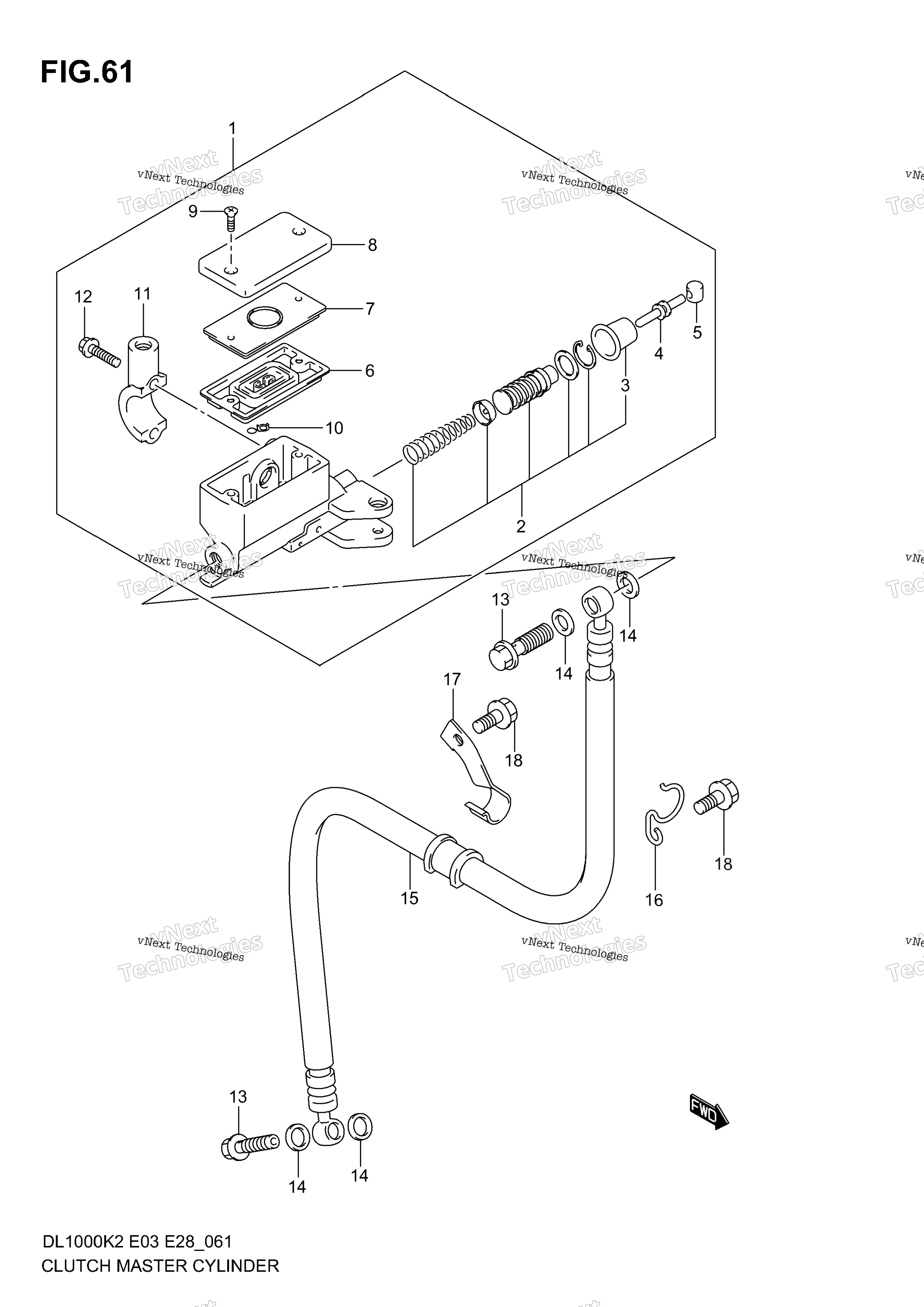 Сцепление MASTER CYLINDER
