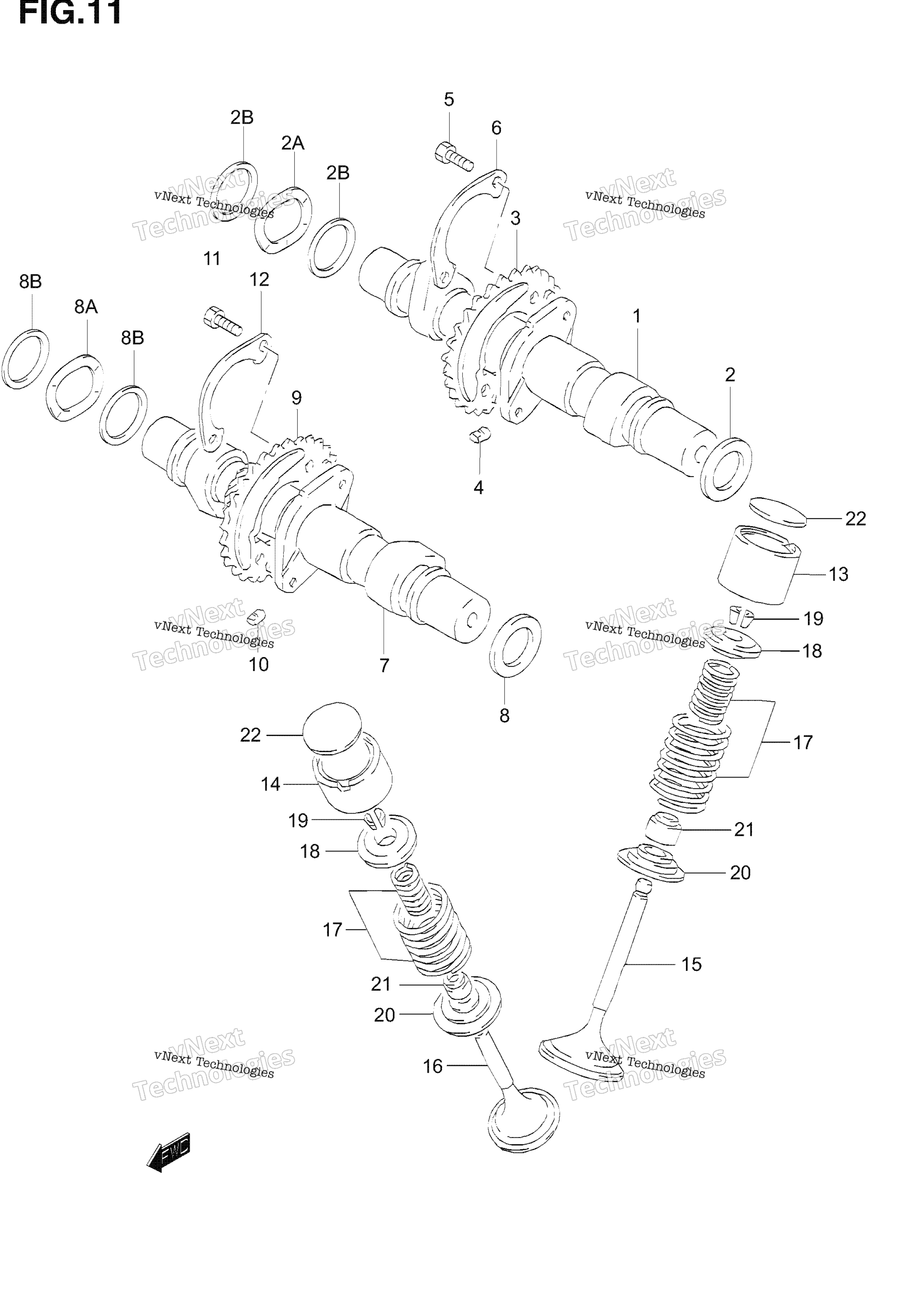 Camshaft клапан