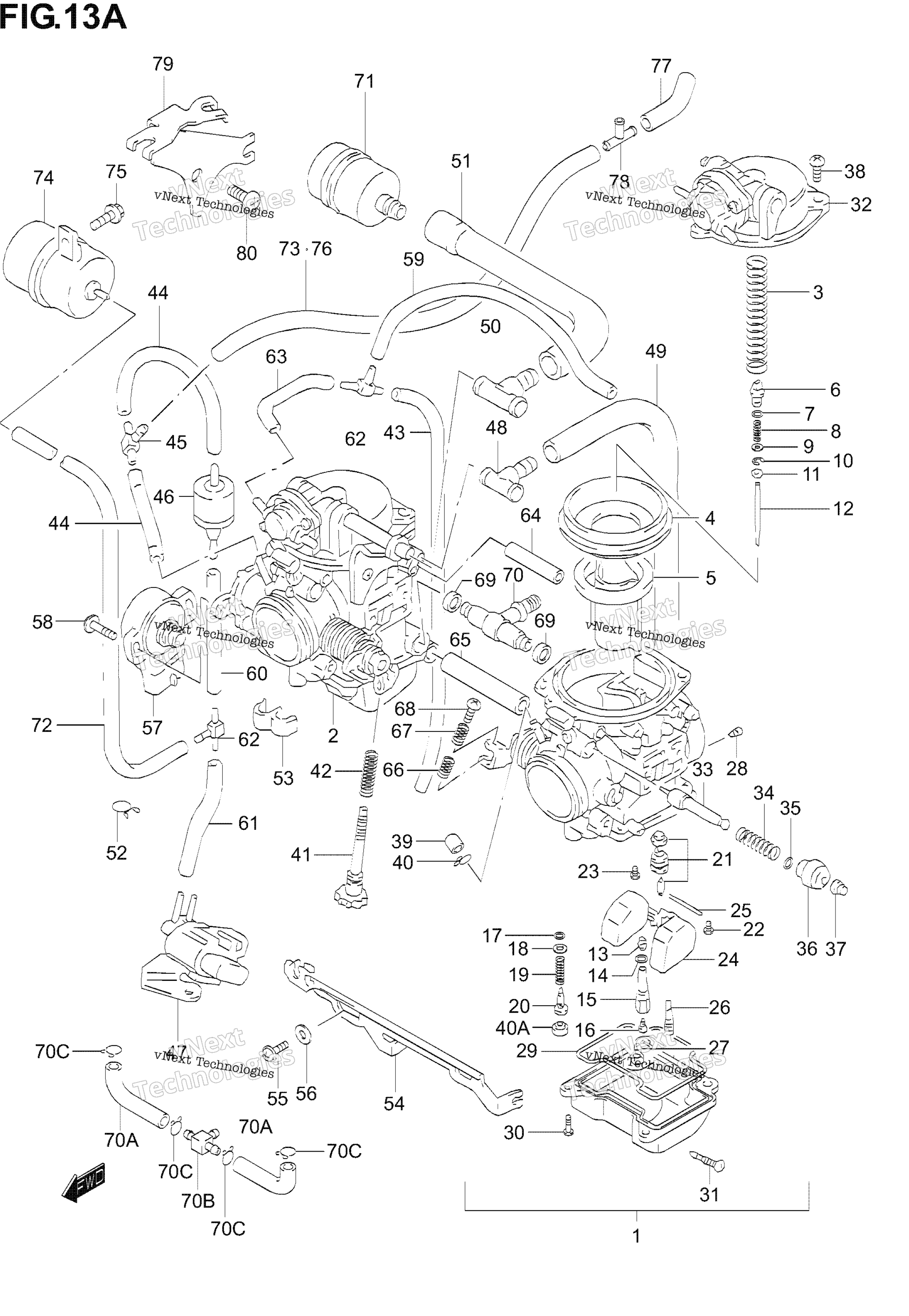 Карбюратор (Model K4/K5/K6)