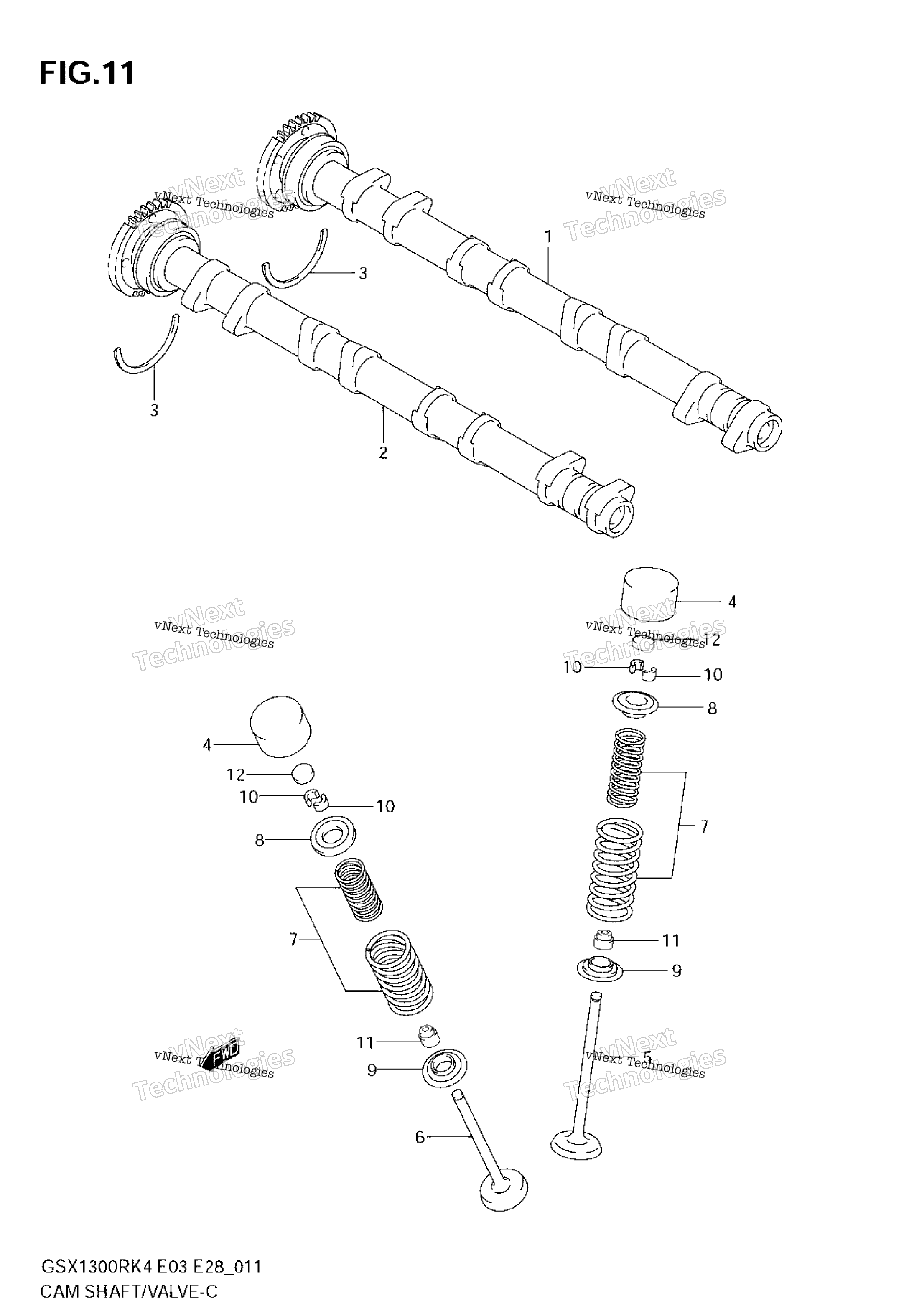 Camshaft клапан