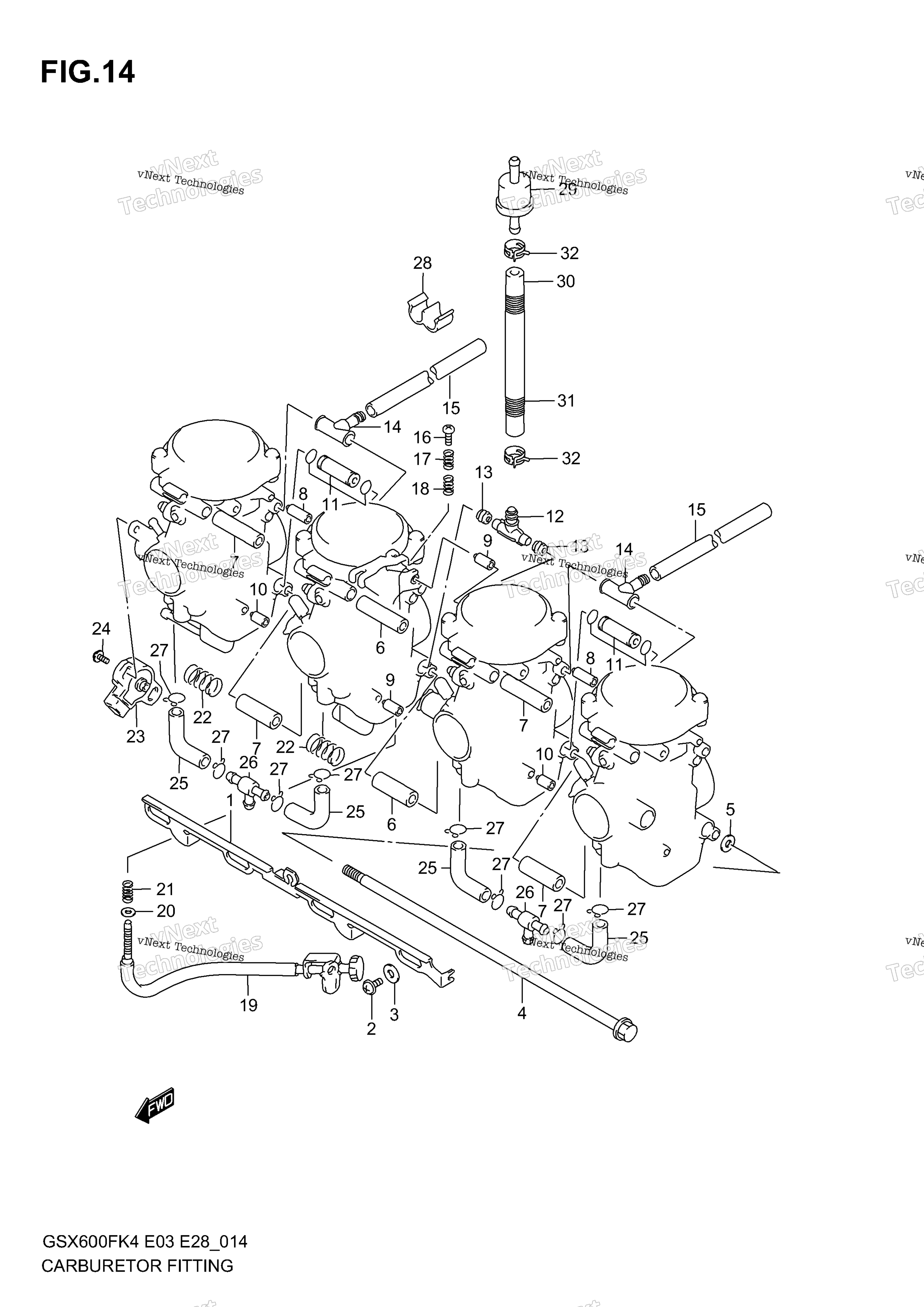 Карбюратор Fittings