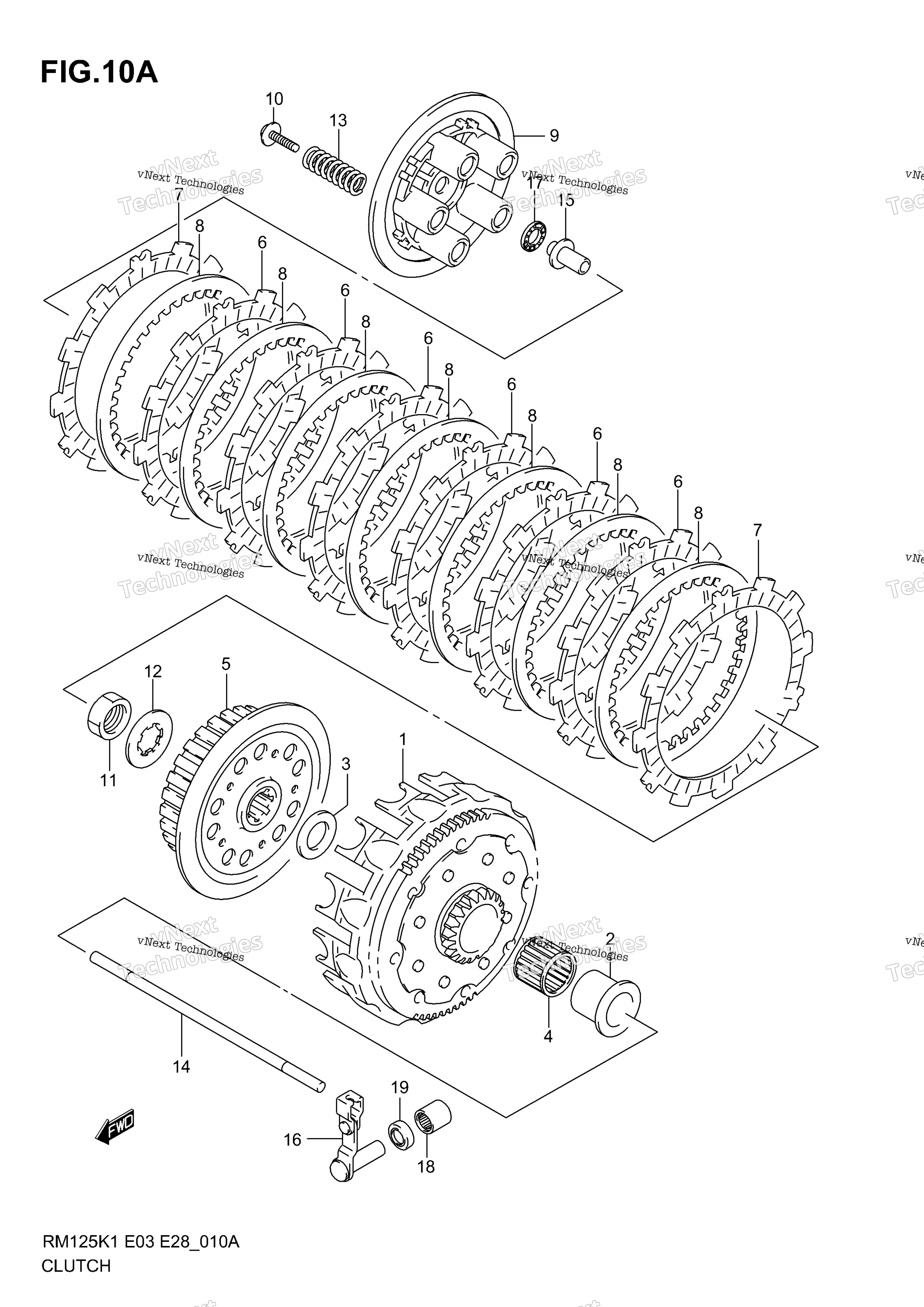 Сцепление (Model K2/K3/K4/K5/K6)