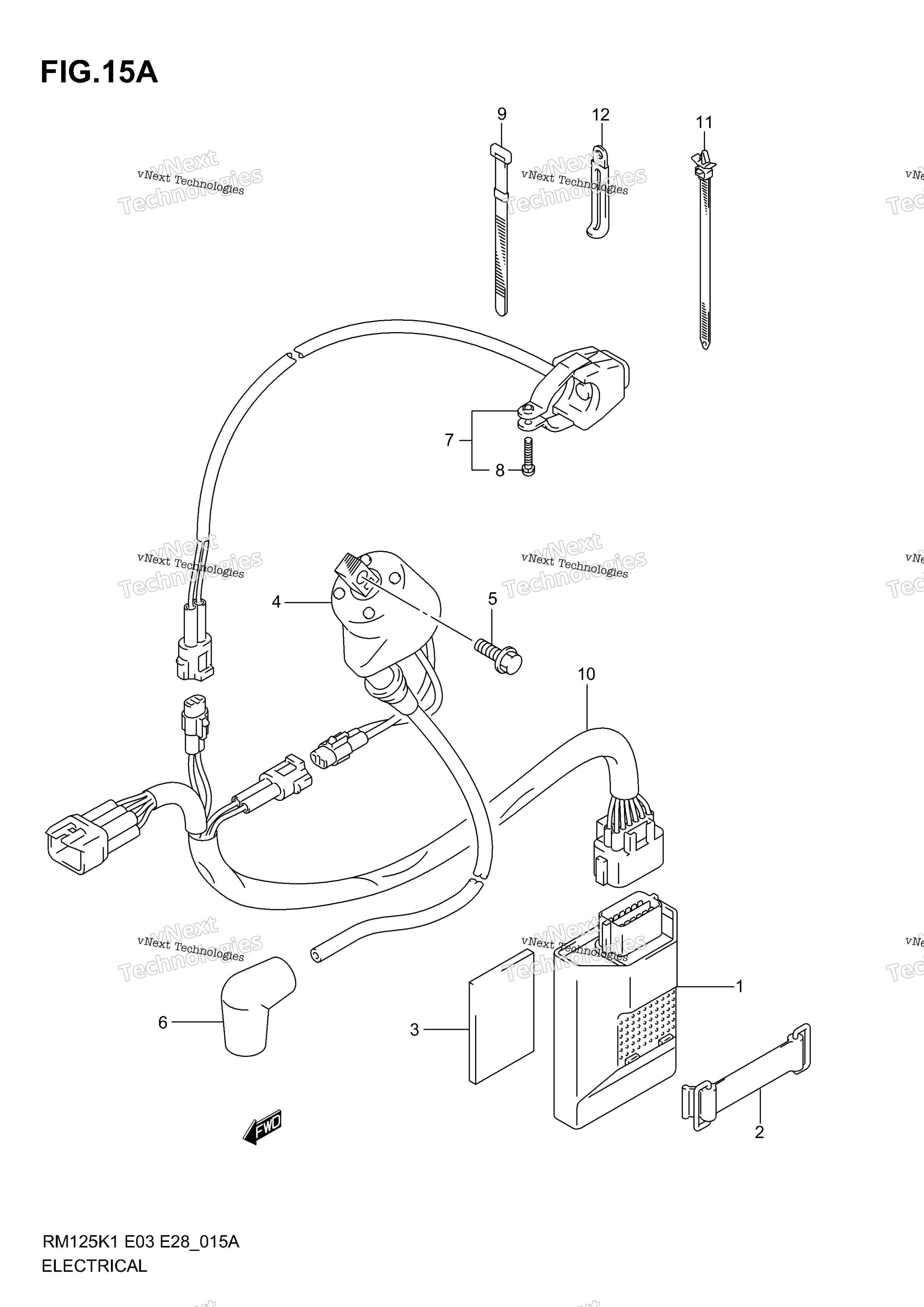 Электрооборудование (Model K4)