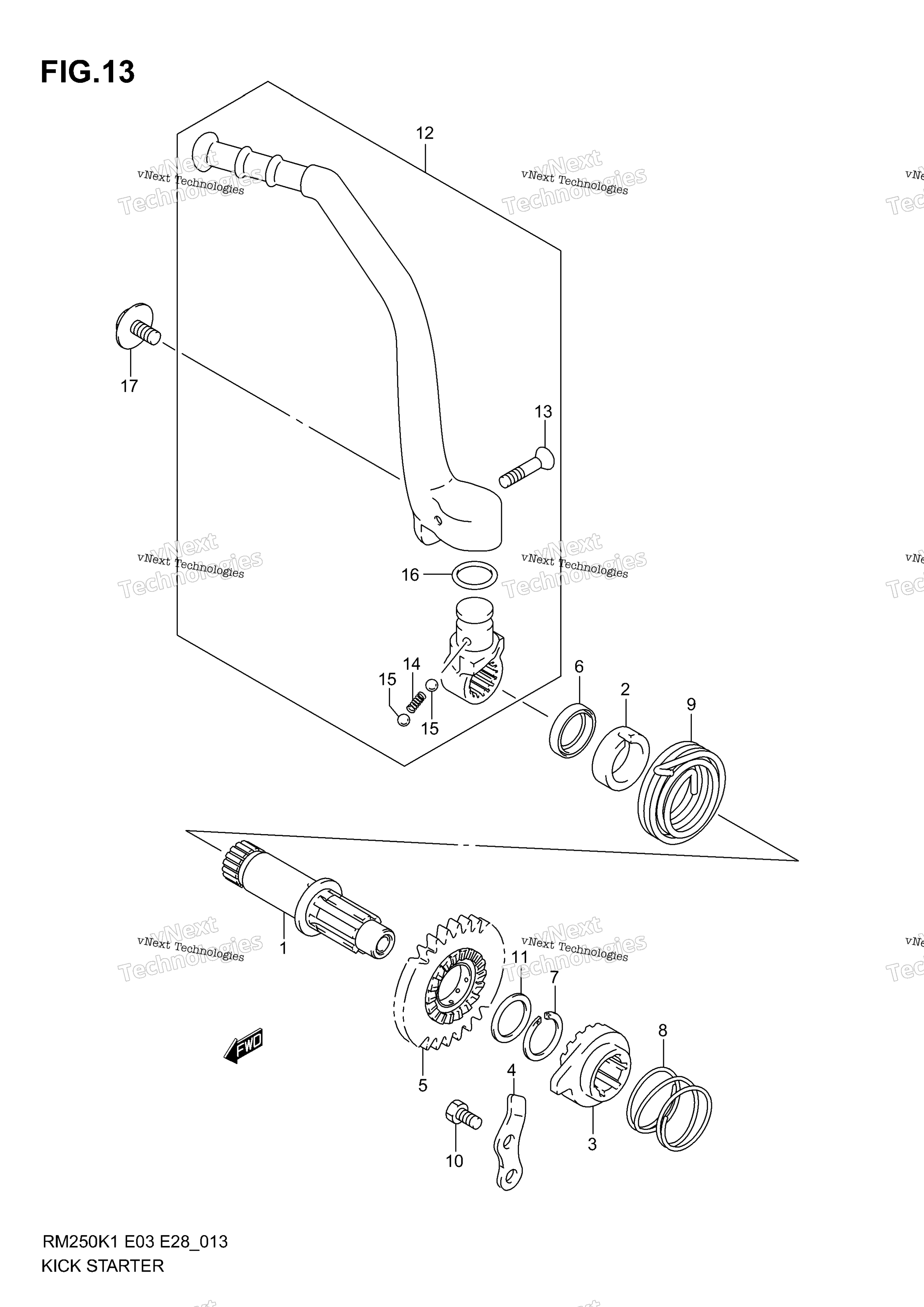 Kick Starter (Model K1 / K2 / K3 / K4)