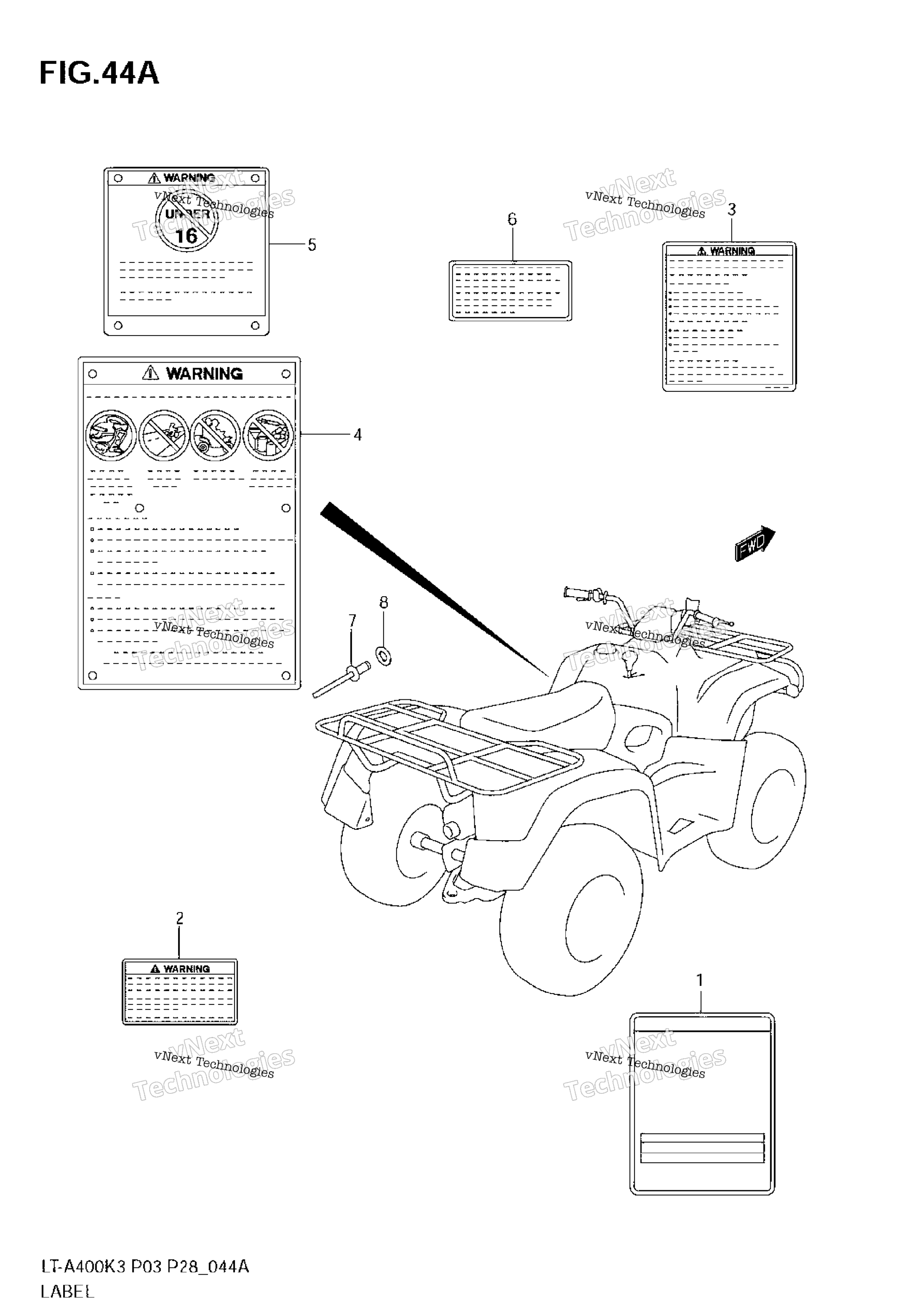 Шильдик (Model K4/K5/K6/K7)