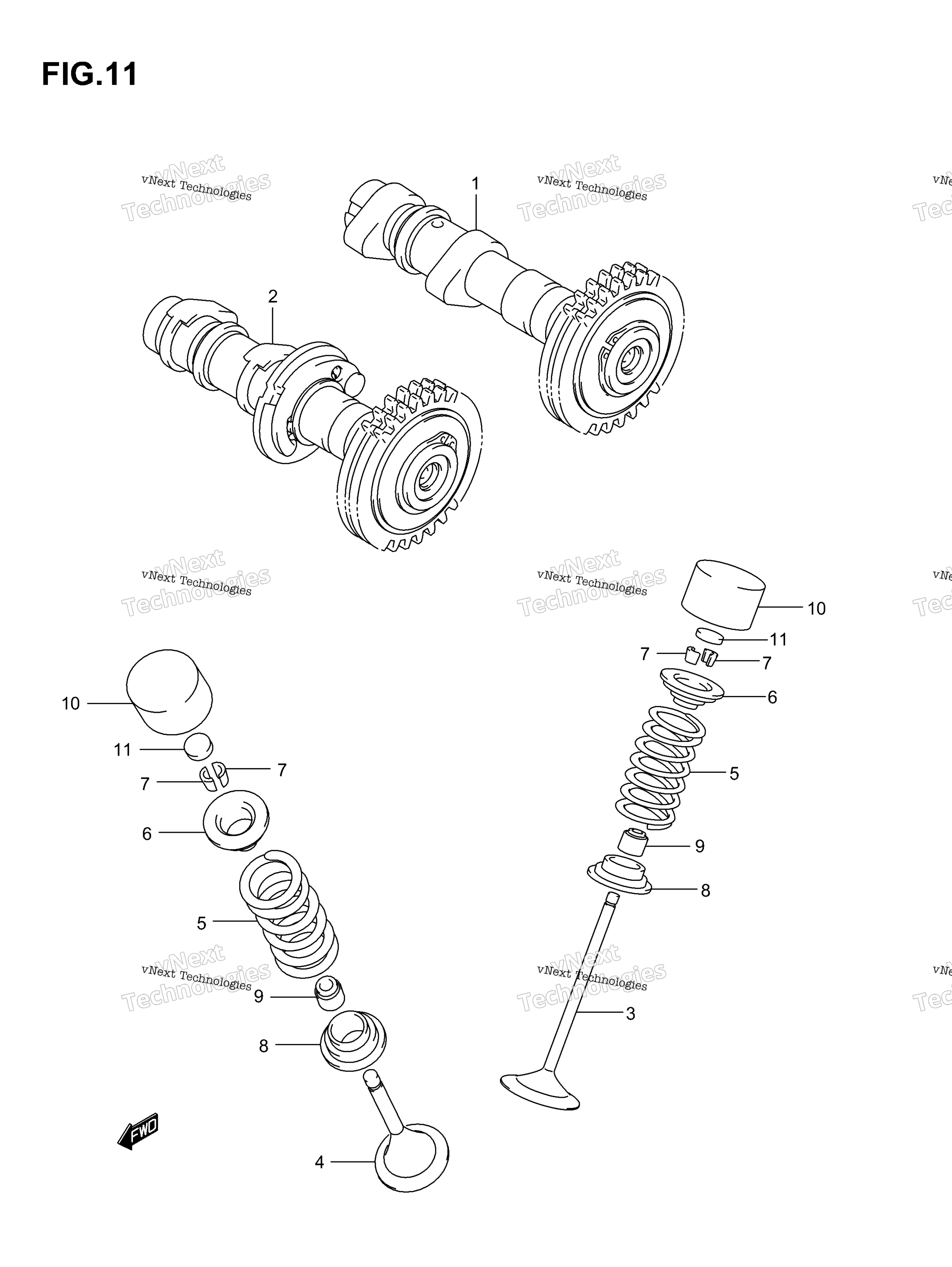 Camshaft клапан