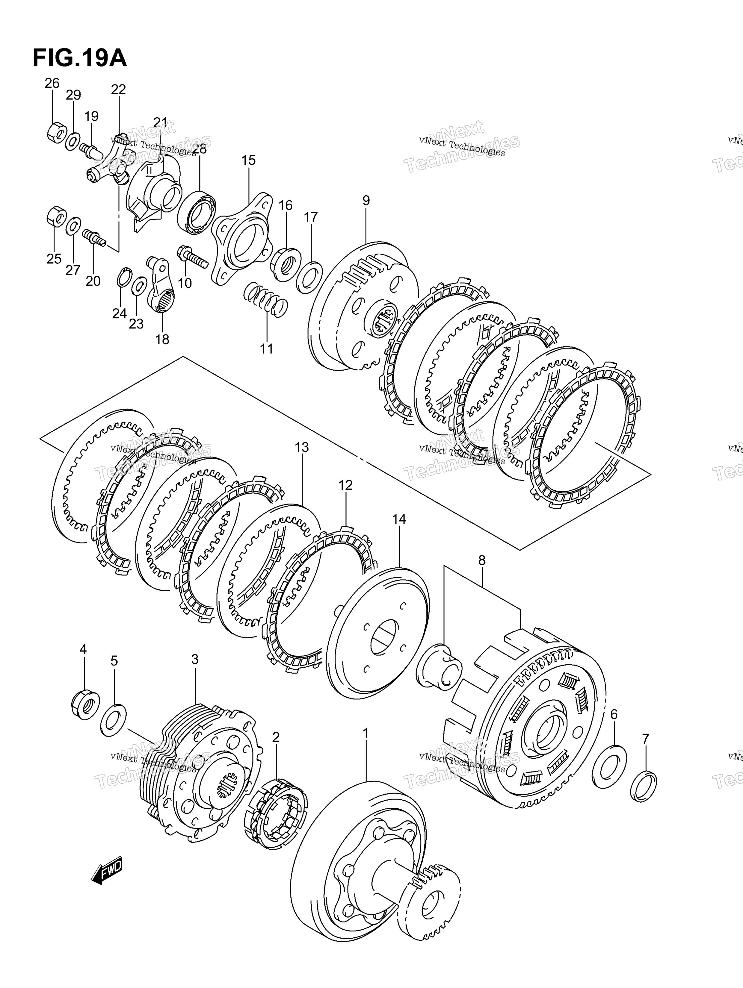 Сцепление (Model K4/K5/K6/K7)