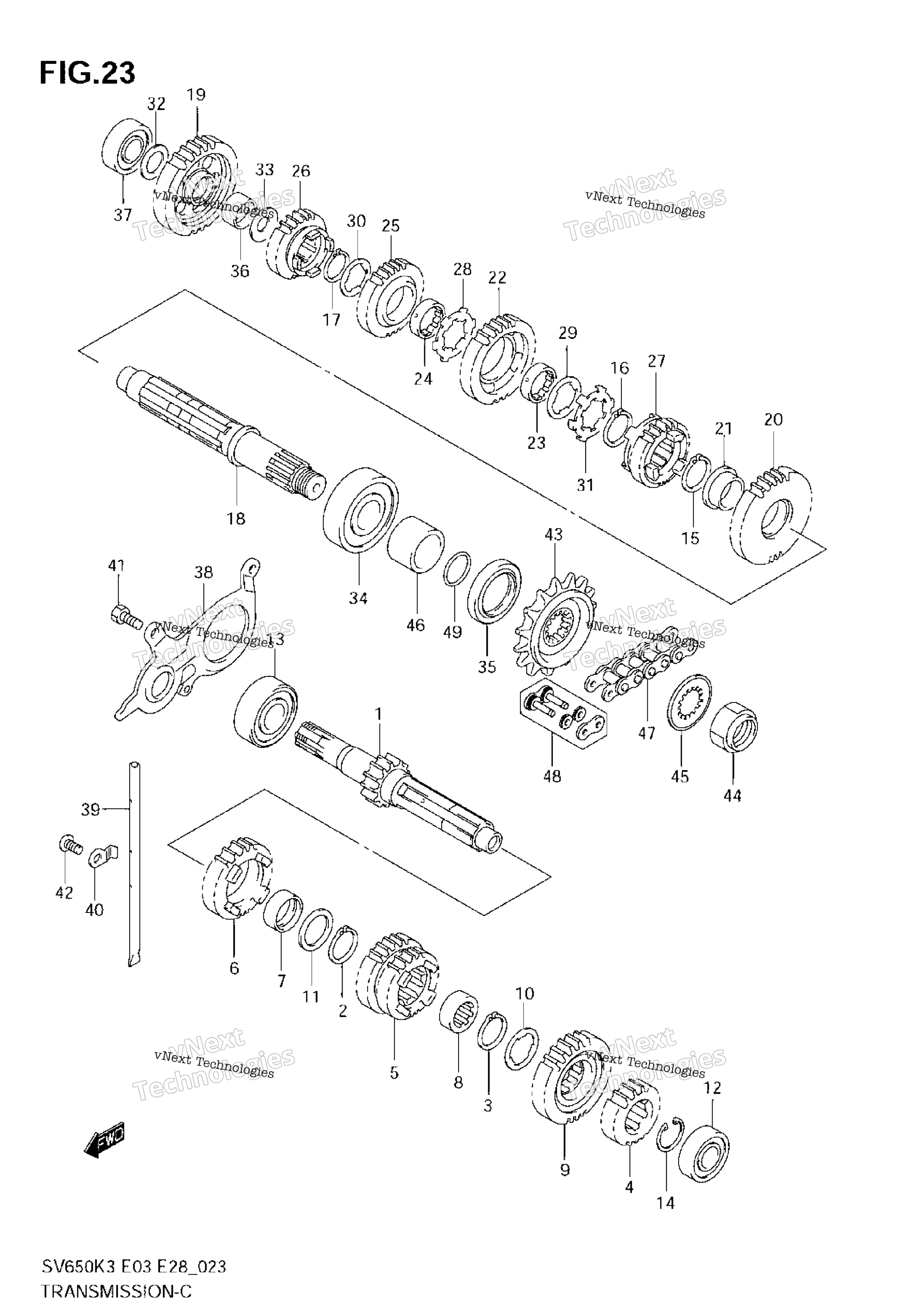 Трансмиссия (Model K3)