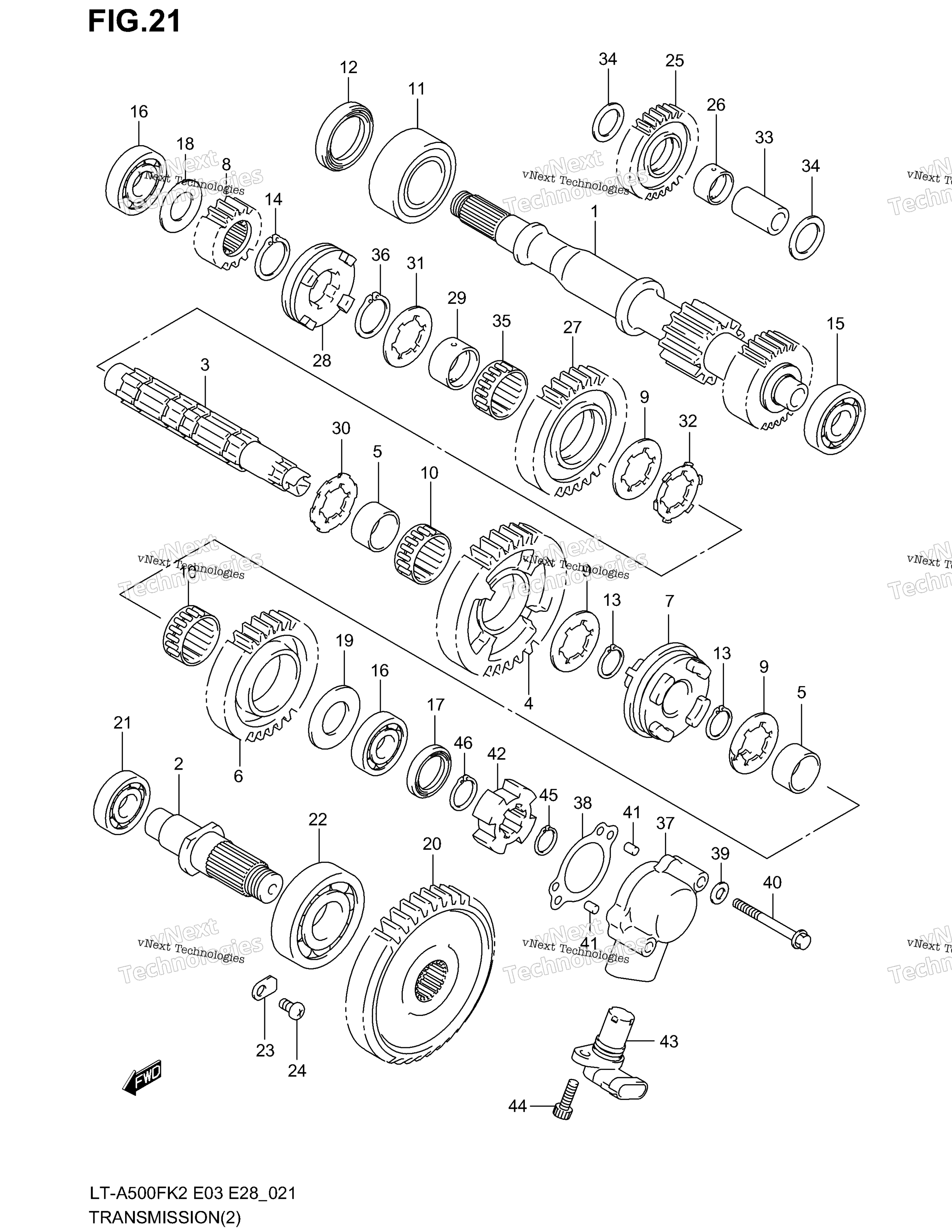 Трансмиссия (2) (Model K2)