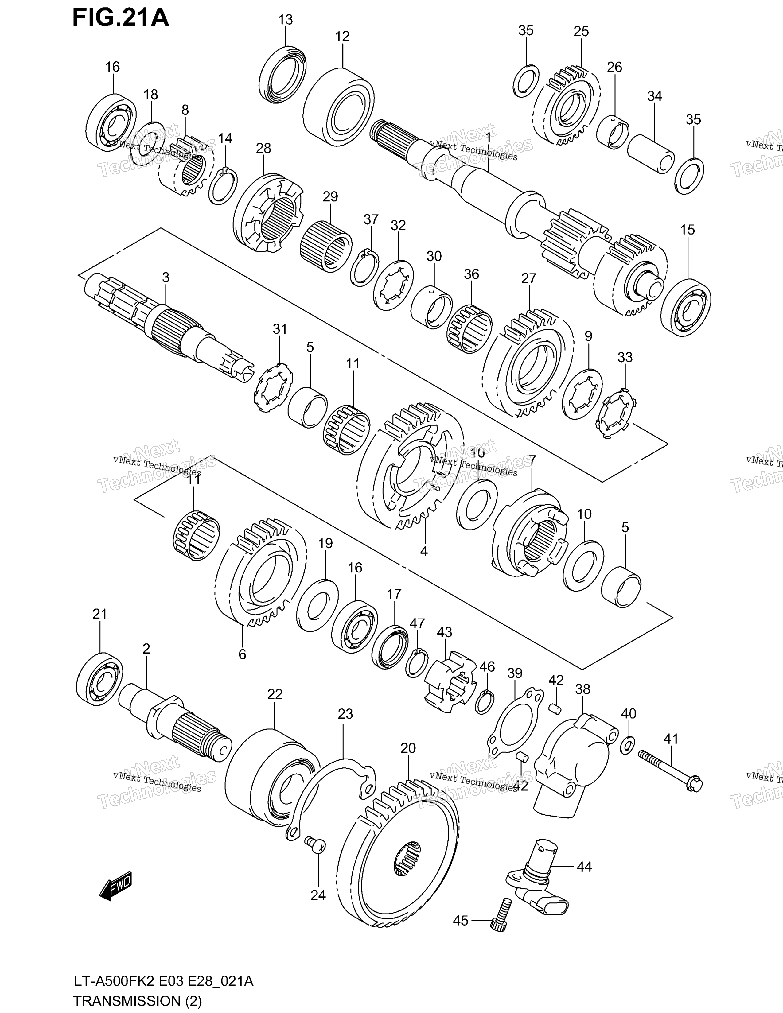 Трансмиссия (2) (Model K3)