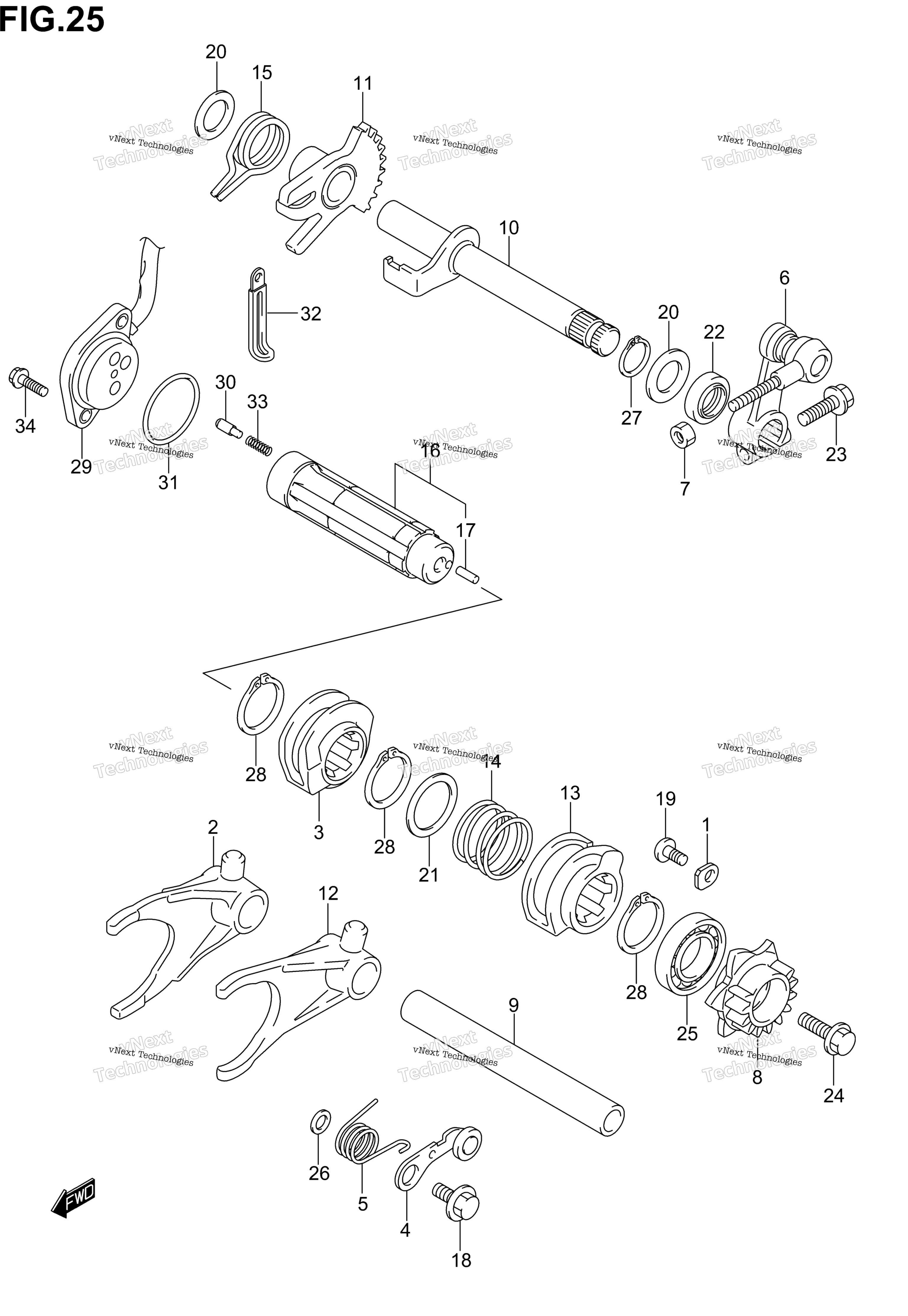 передача Shifting