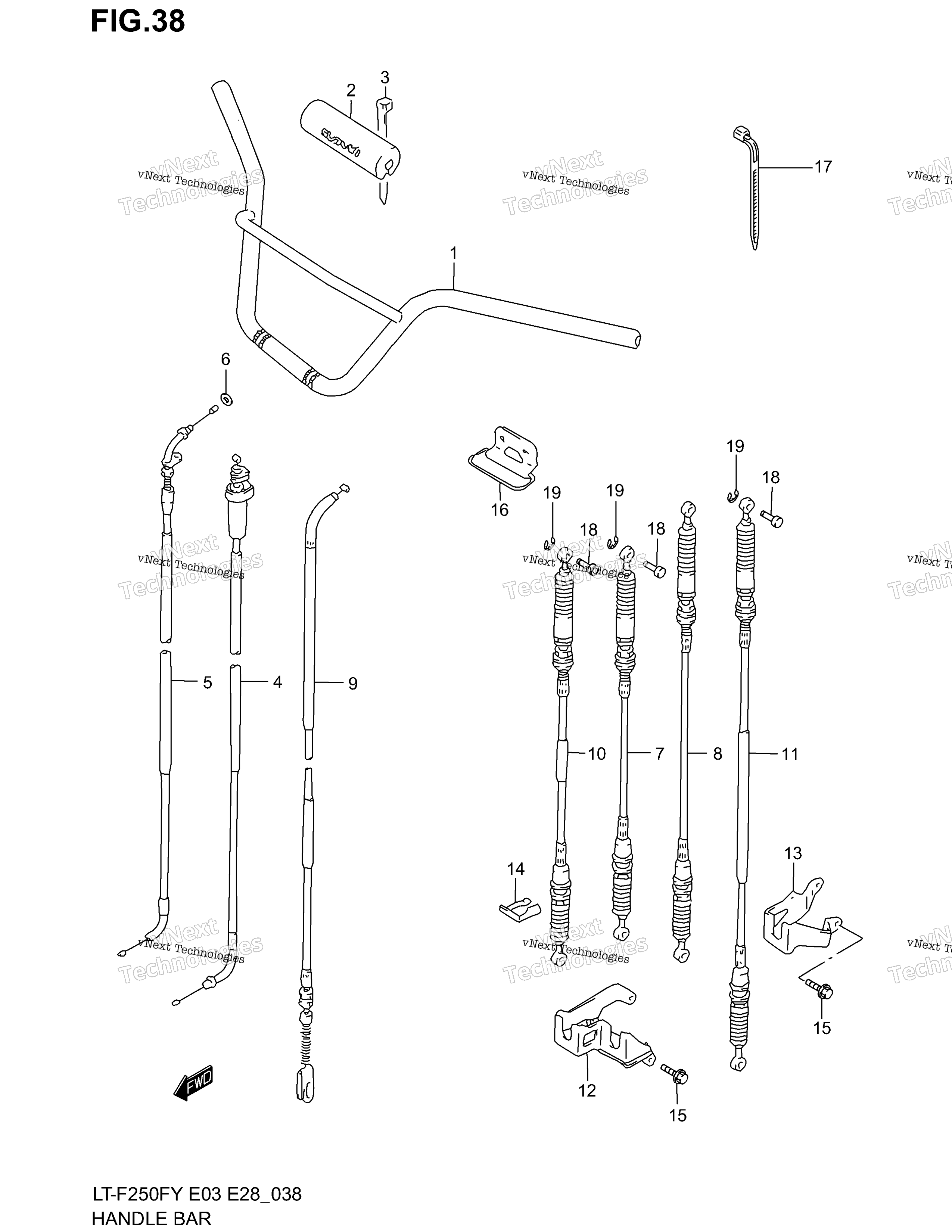 Руль - Cable (Model X/Y)