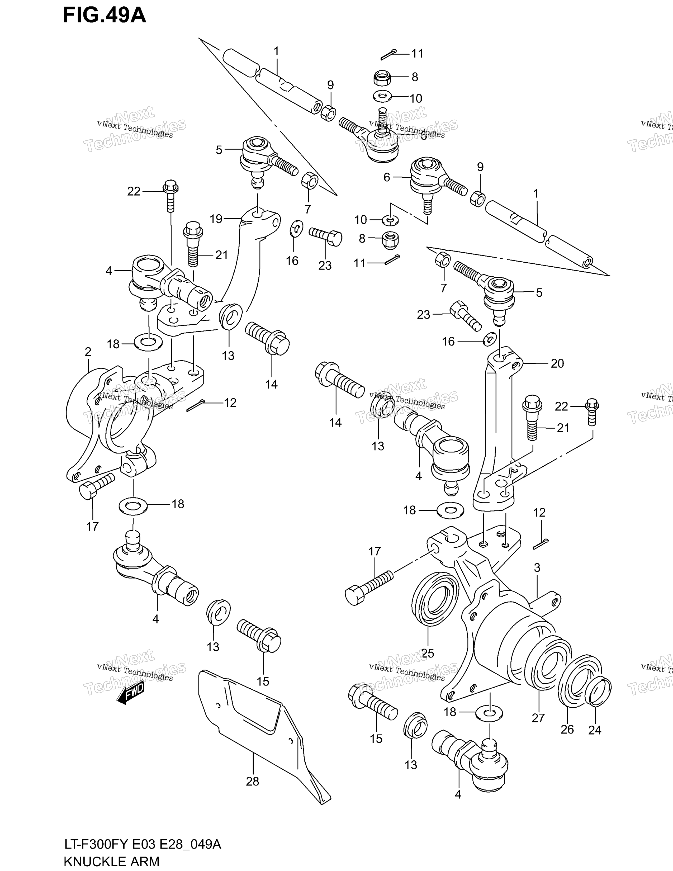 шкворень Arm (Model K2)