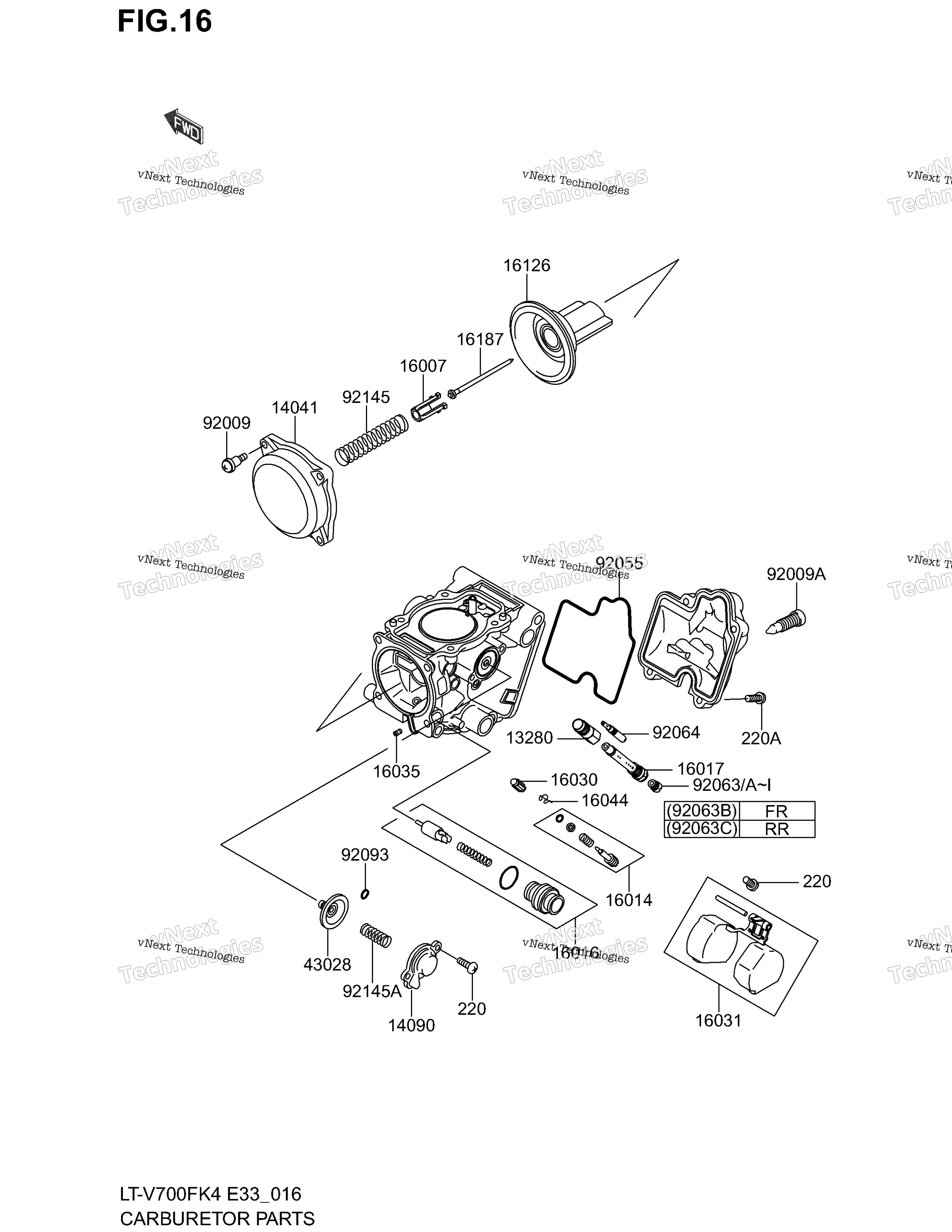 Карбюратор Parts
