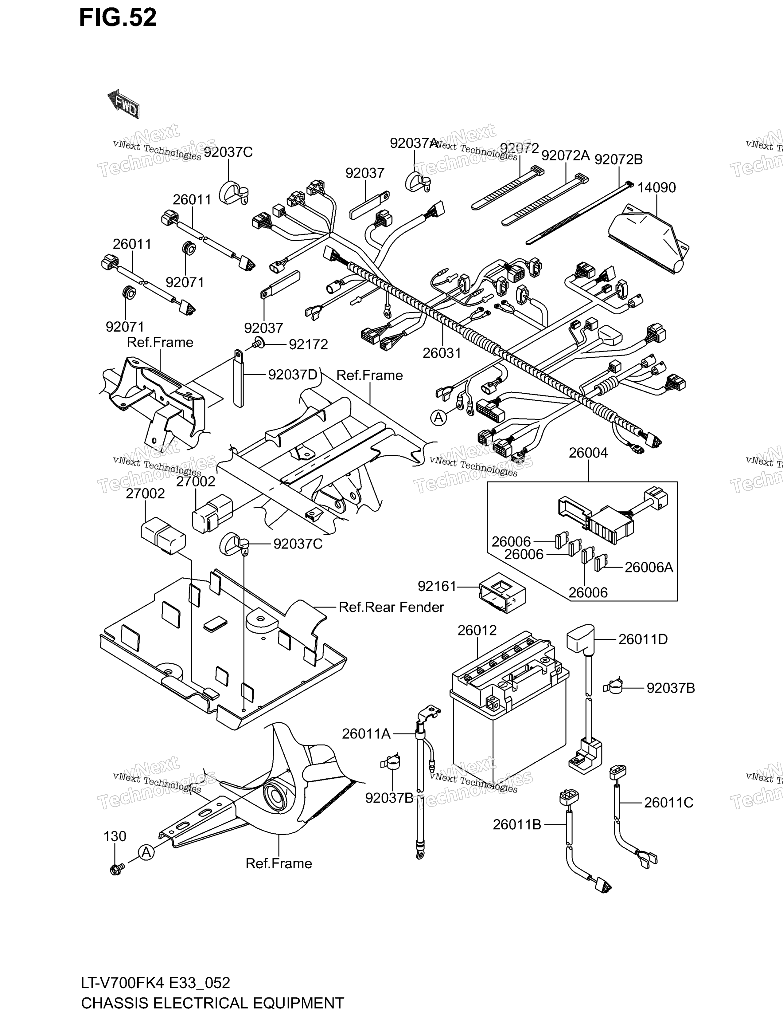 Шасси Electrical Equipment