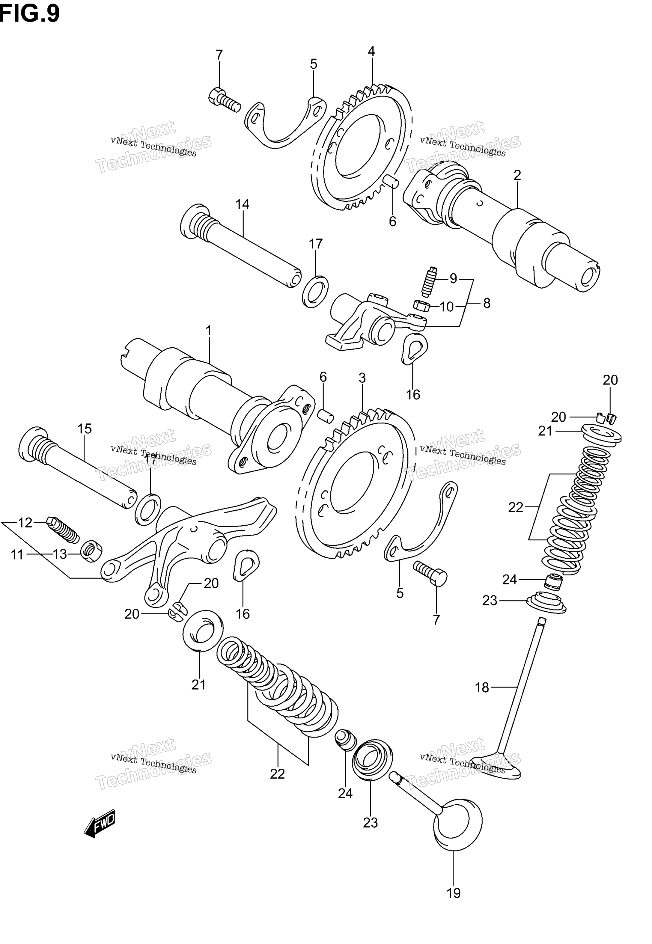 Camshaft клапан