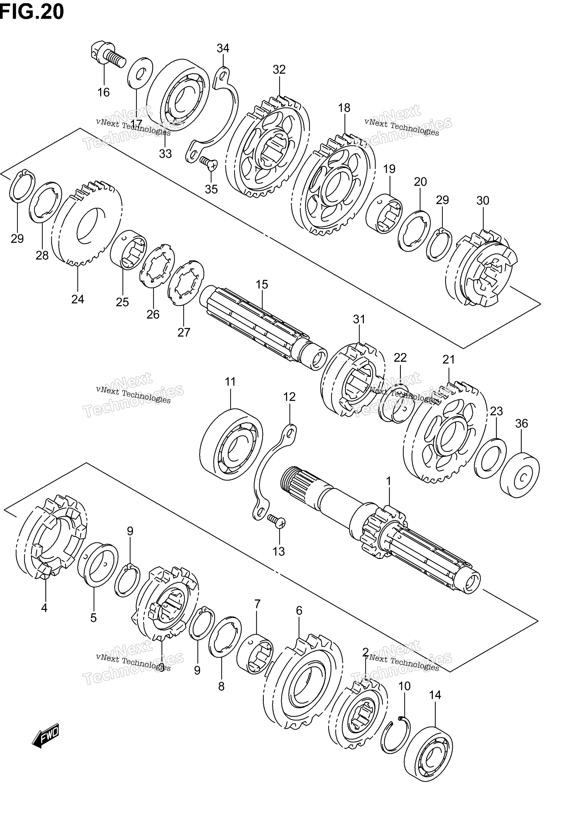 Трансмиссия (Model K1/K2/K3/K4)