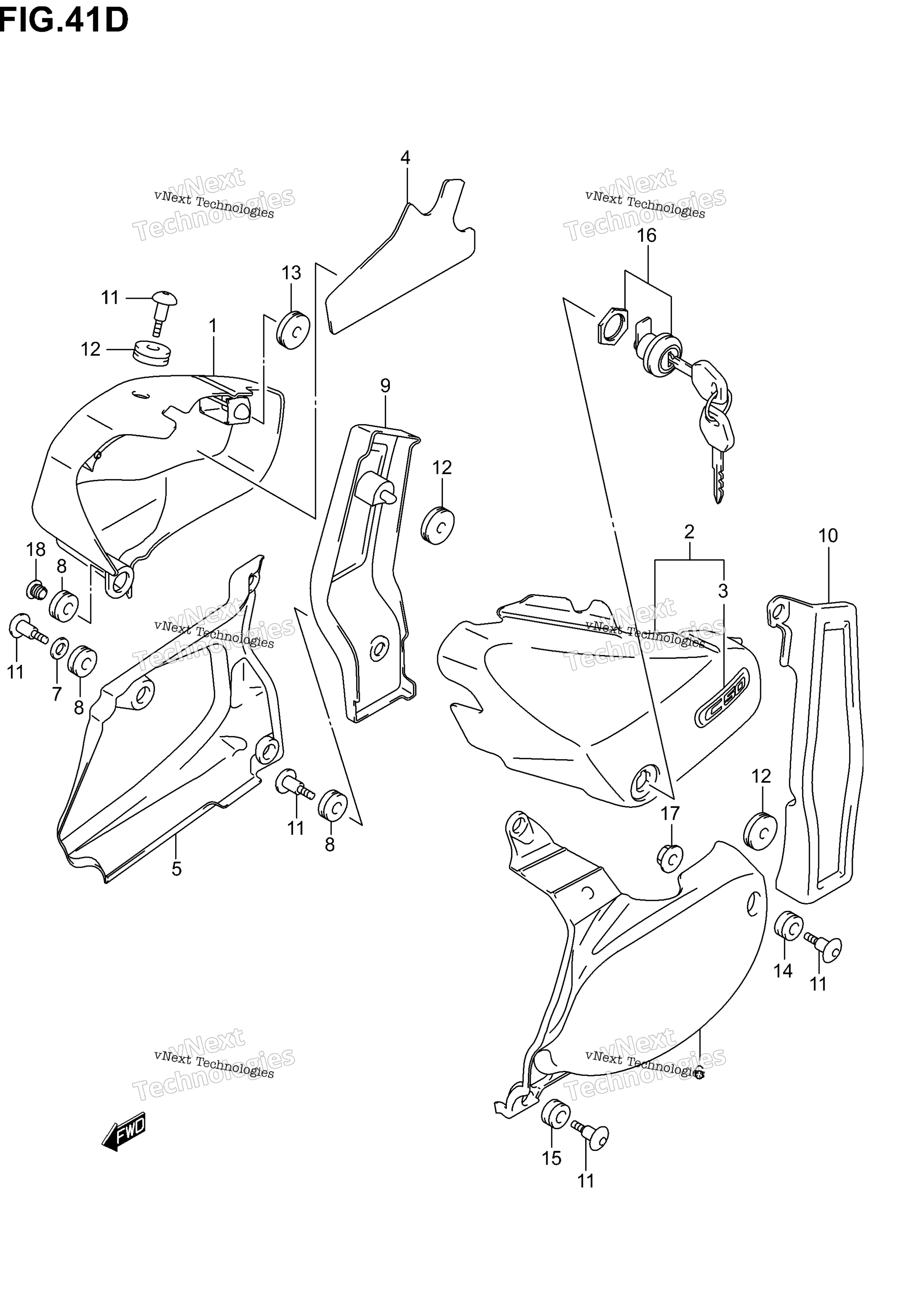 Крышка рамы (Model K5)