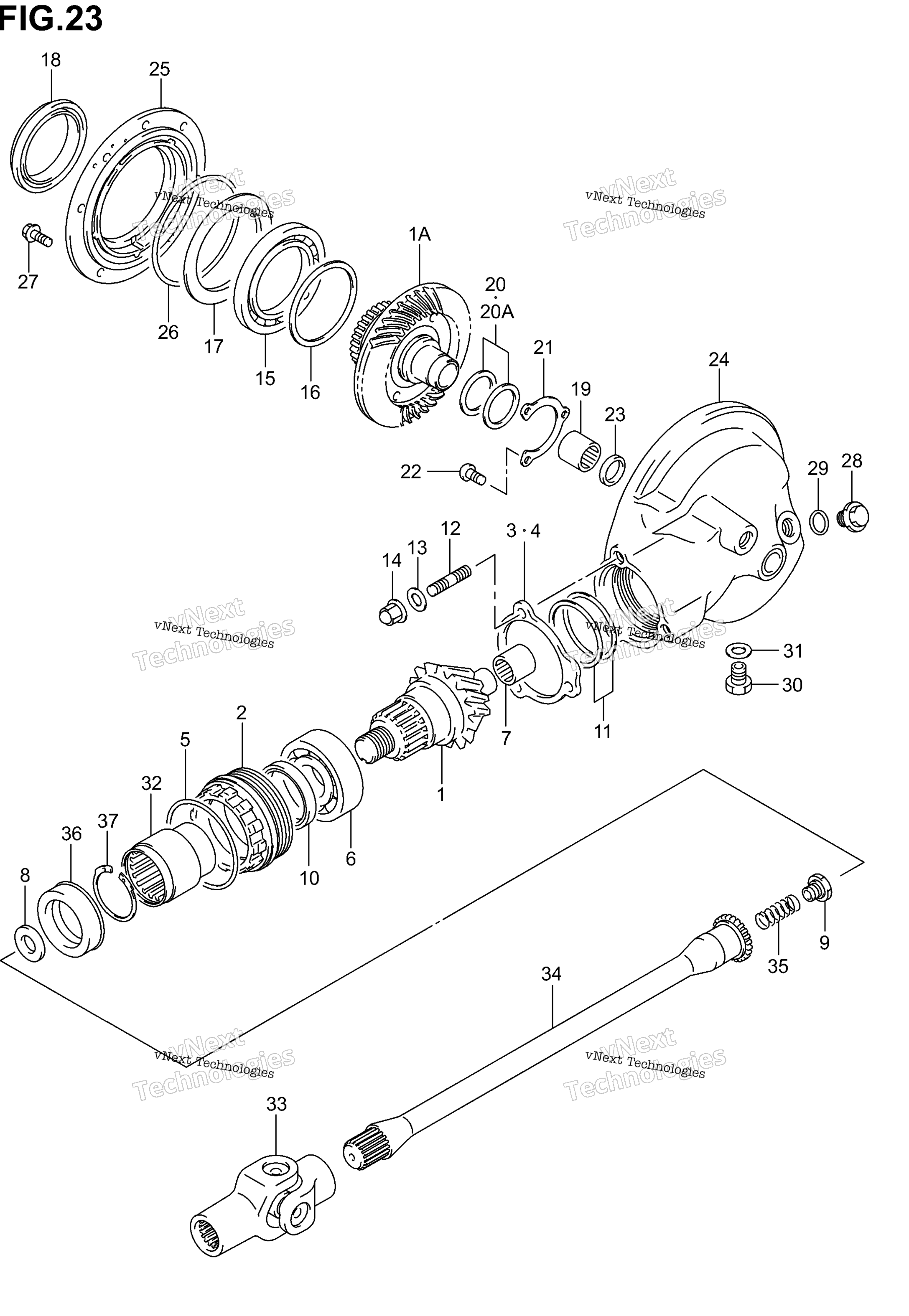 Propeller Shaft Final привод передача