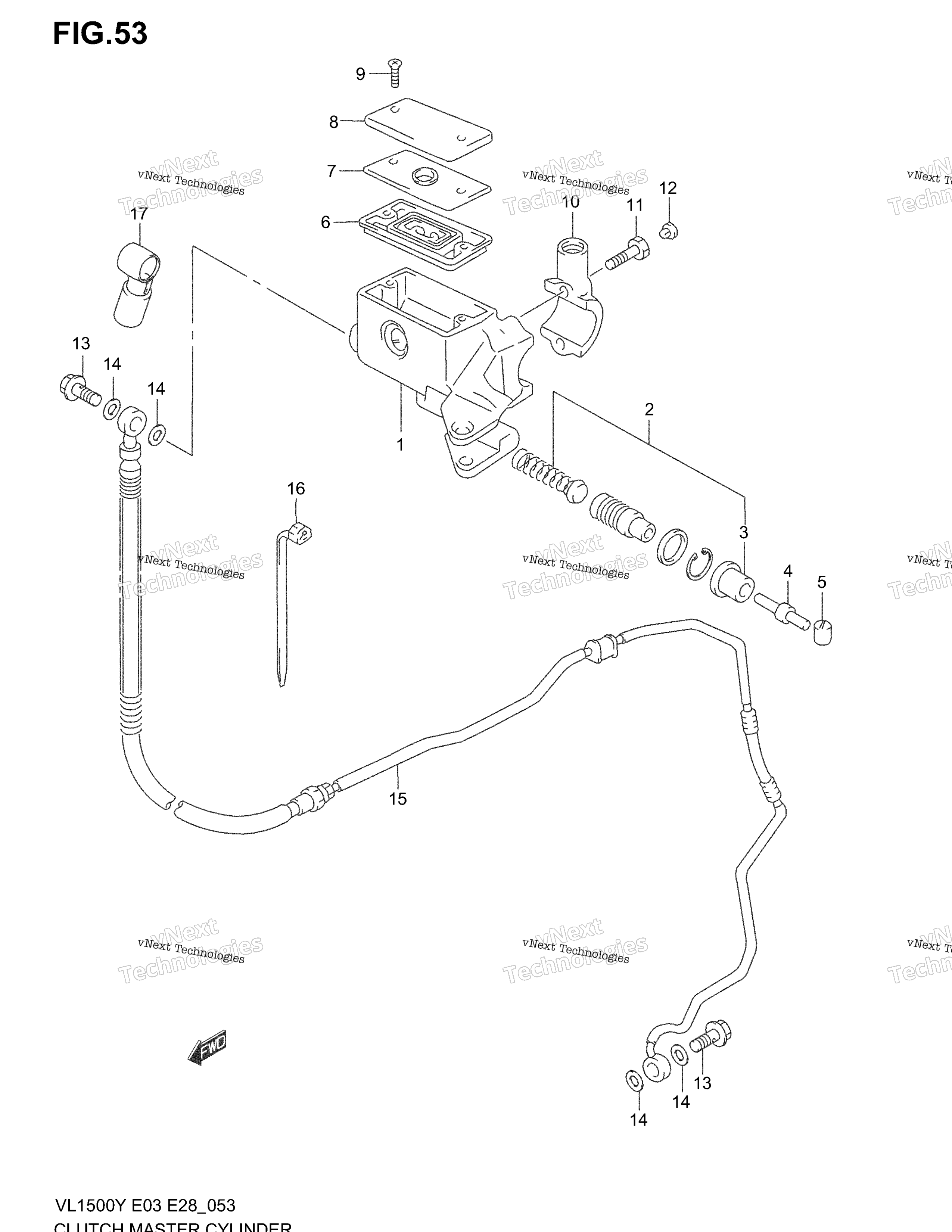 Сцепление MASTER CYLINDER